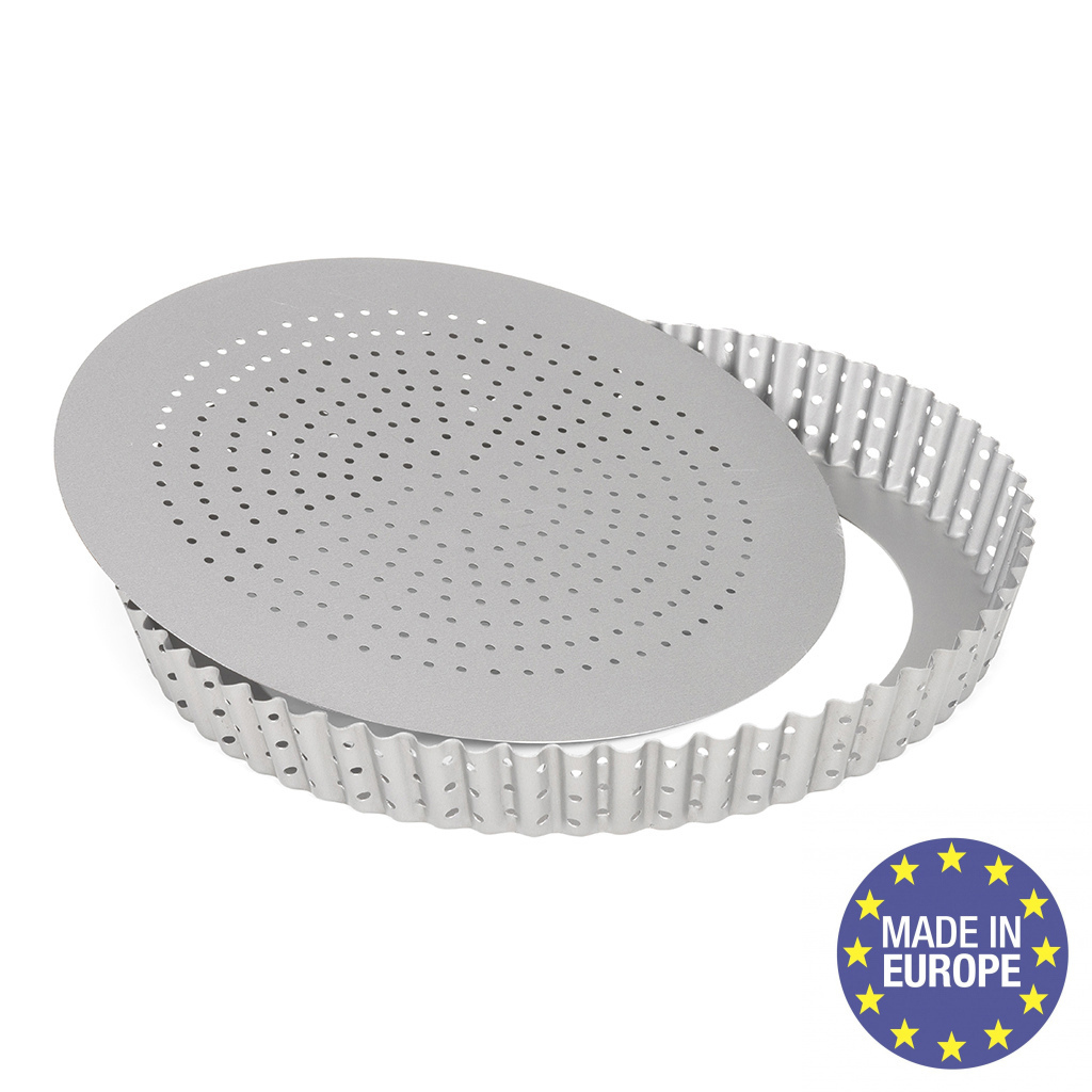 Изображение товара Форма для выпечки круглая Patisse Silver 24x3.5 см из стали с антипригарным покрытием