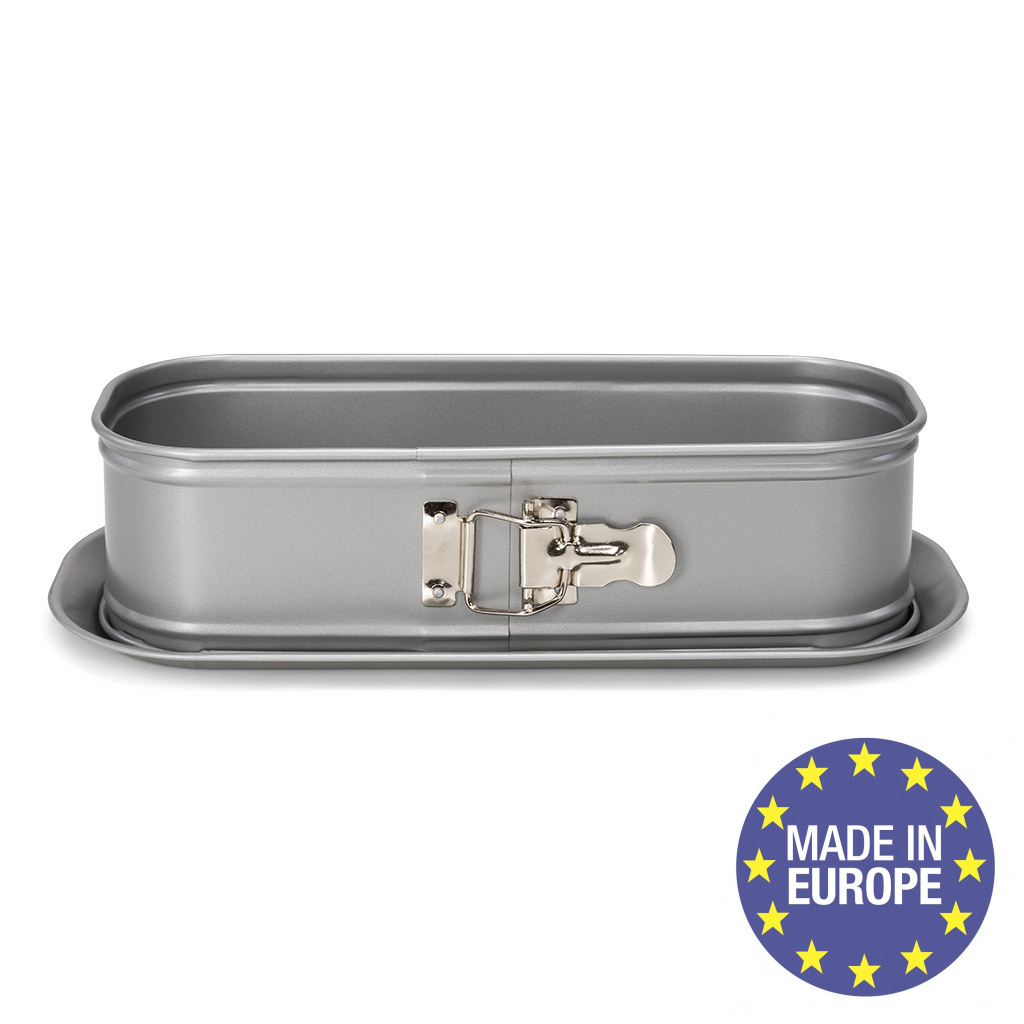 Изображение товара Форма для выпечки Patisse Silver 11x9x30 см овал из стали с антипригарным покрытием