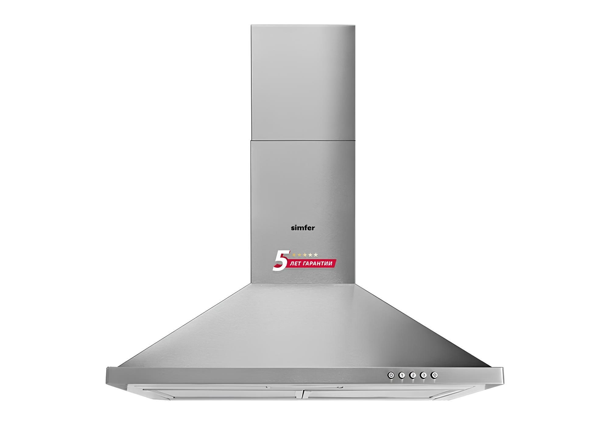 Изображение товара Купольная вытяжка Simfer SM62M1 60 см цвет серый