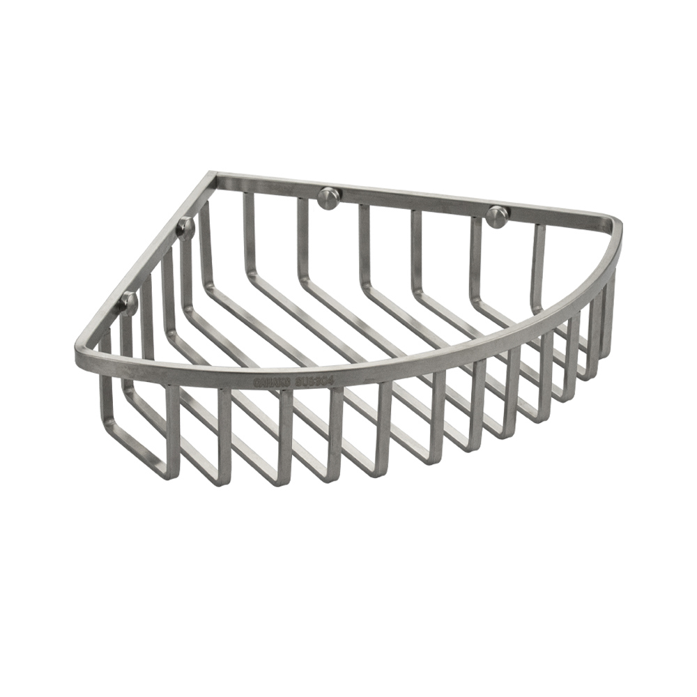 Изображение товара Полка для ванной комнаты Санакс 75050 нержавеющая сталь 20x27 см