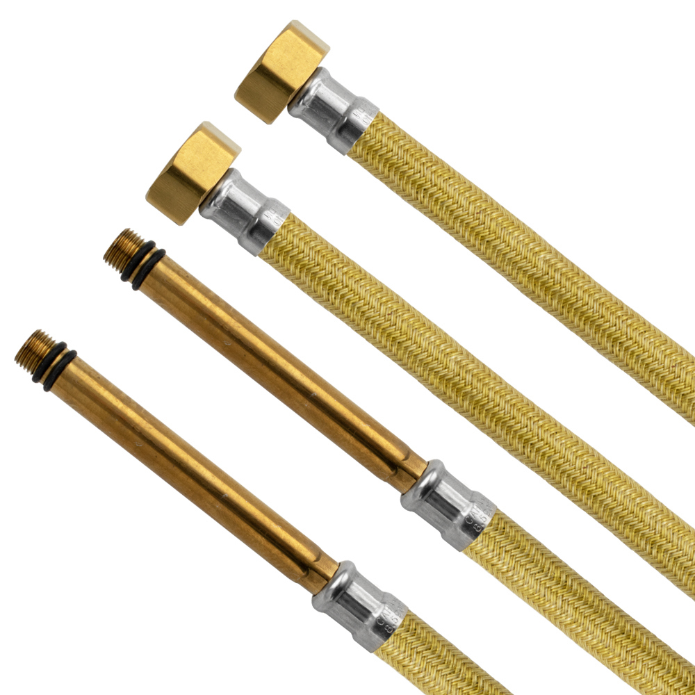 Изображение товара Гибкая подводка для воды Санакс 64226 1/2" 60 см 2 шт