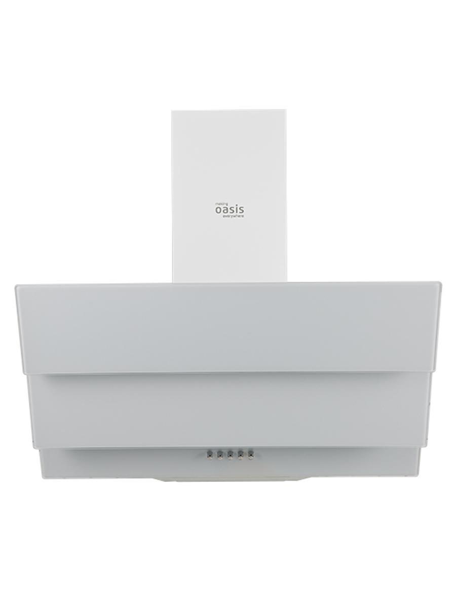 Изображение товара Настенная наклонная вытяжка Making oasis everywhere NS-60W белая 59.5 см