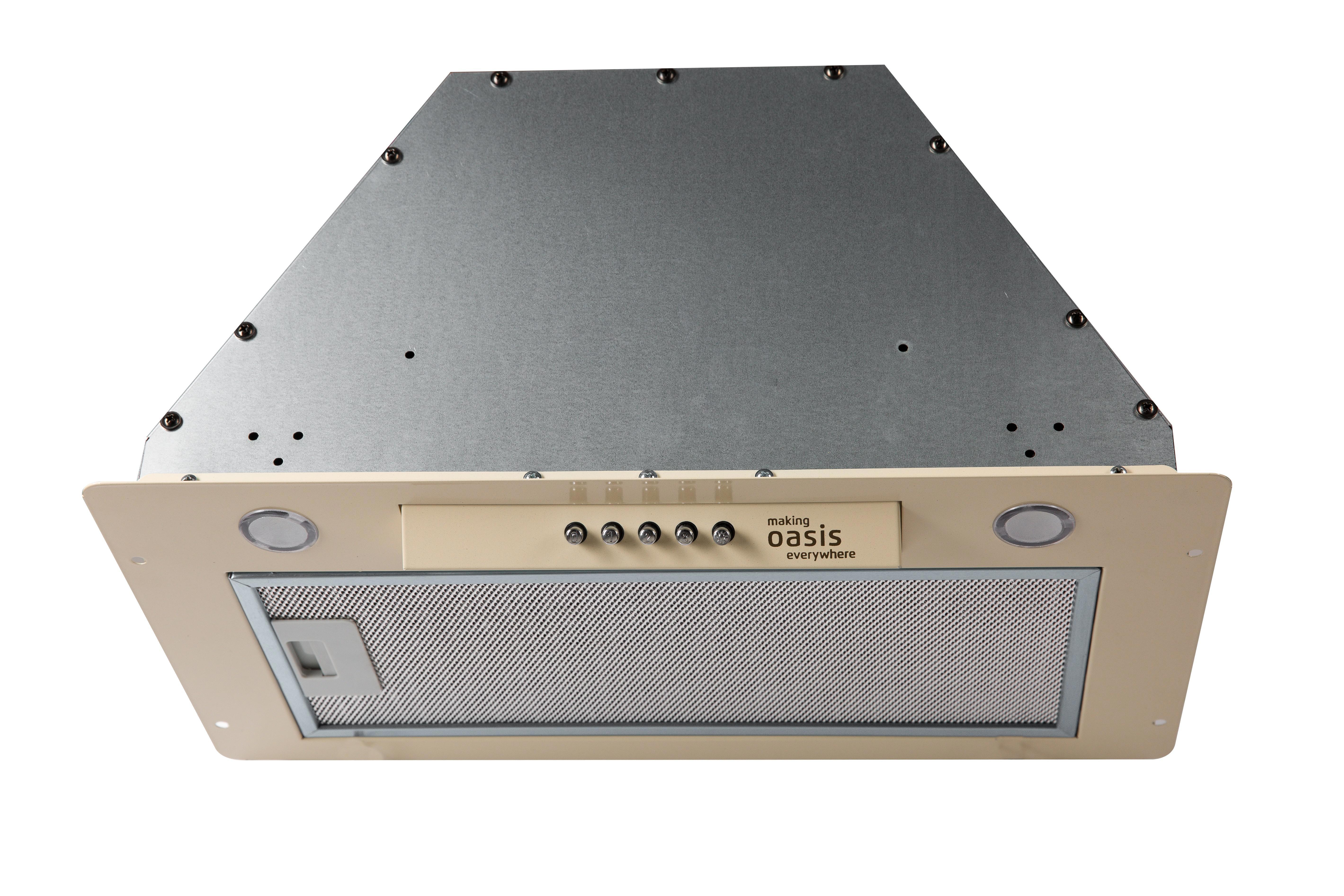 Изображение товара Встраиваемая вытяжка Making oasis everywhere UM-50I V 49.5 см цвет бежевый