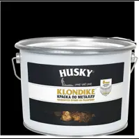 Изображение товара Грунт-эмаль по металлу Husky Klondike 9 л Черный матовый для защиты и декора Изображение товара Грунт-эмаль по металлу Husky Klondike 9 л Черный матовый для защиты и декора