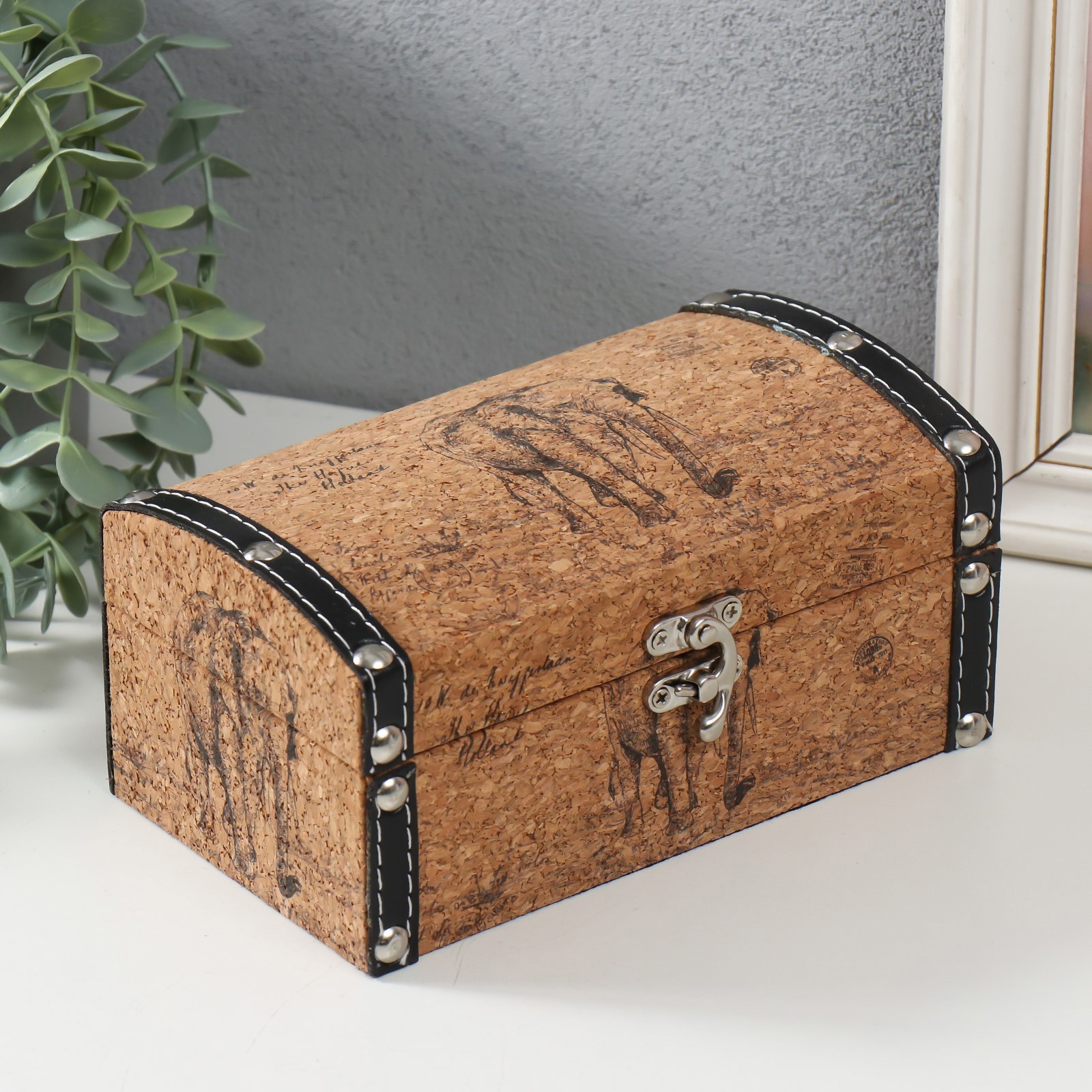 Изображение товара Шкатулка "Африканский слон" 18x10x8 см