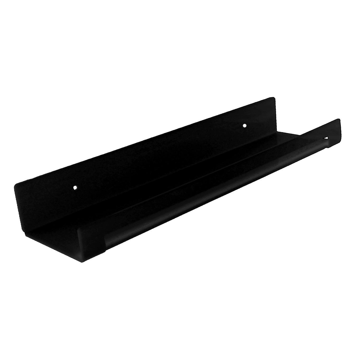 Изображение товара Настенная полка Velar 40x10 см пластик цвет черный