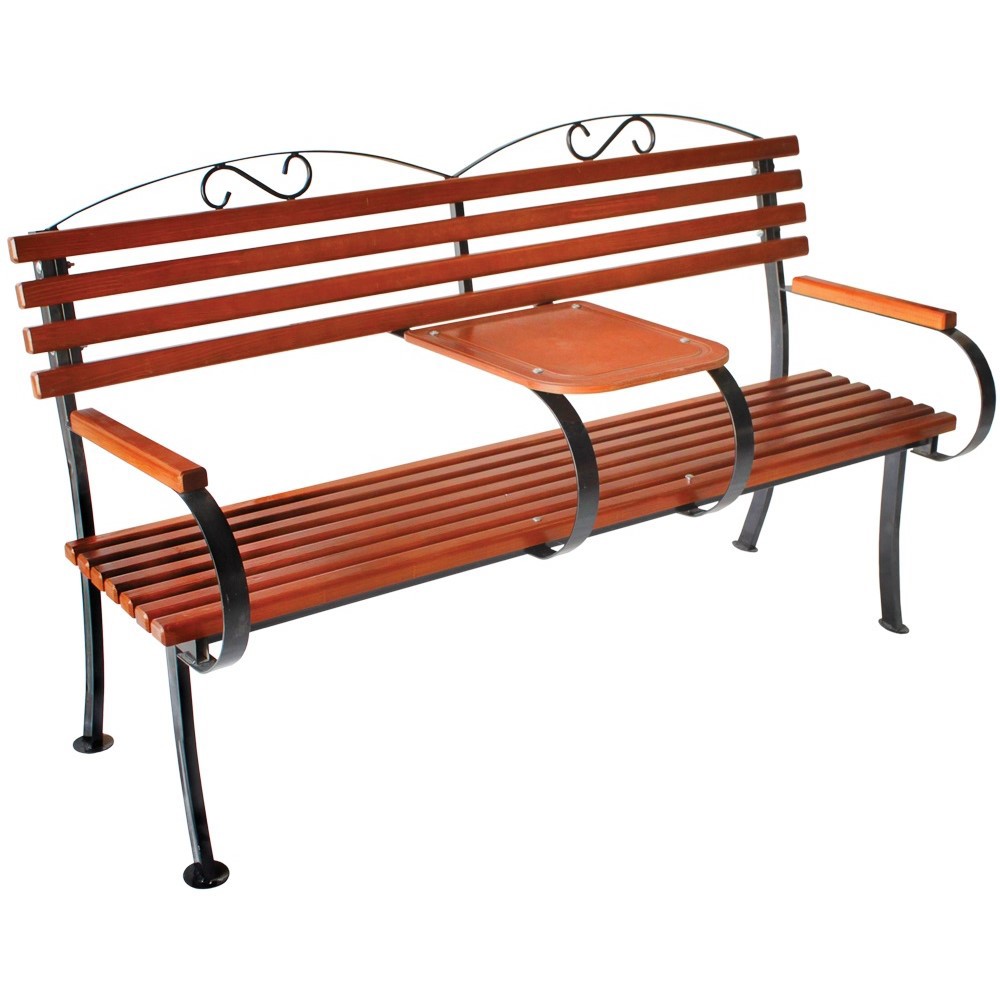 Изображение товара Садовая скамья Комплект-агро 1600x640x950 см дерево коричневый