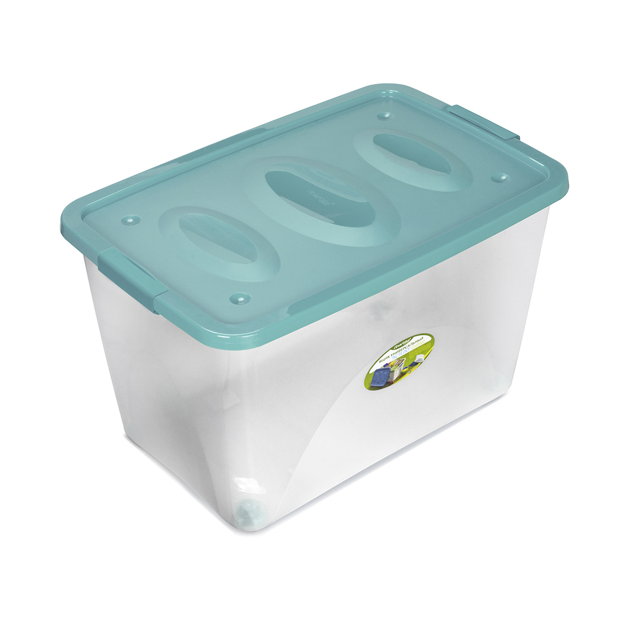 Изображение товара Ящик Martika 239383 60x40x36 см полипропилен цвет бирюзовый