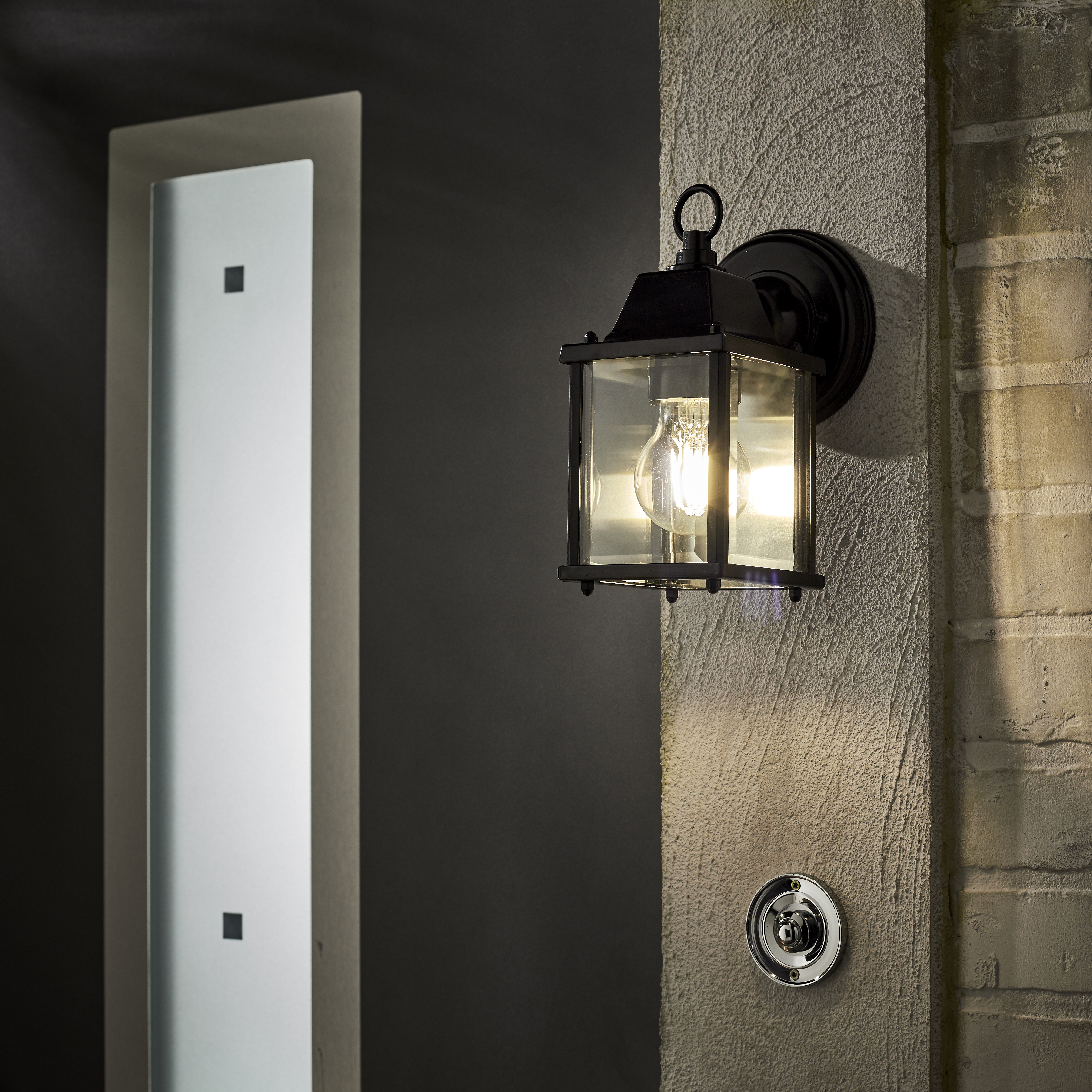 Изображение товара Светильник уличный настенный Inspire Sanboi под лампу 40 Вт IP44 цвет черный