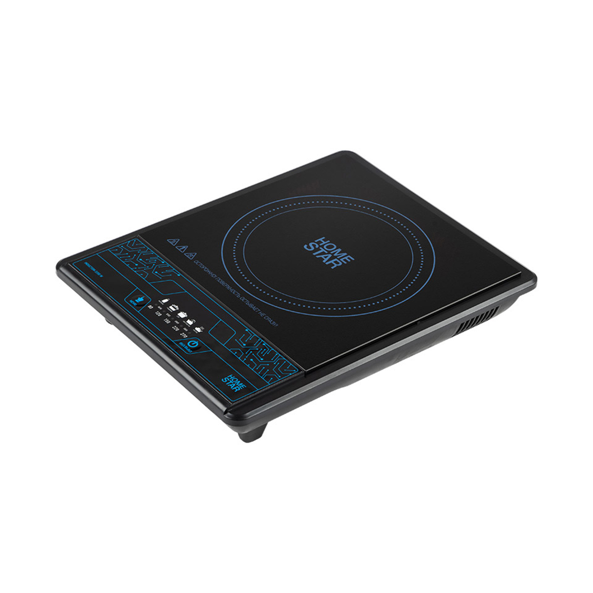 Изображение товара Индукционная настольная панель Homestar 104523 39 см 1 конфорка цвет черный
