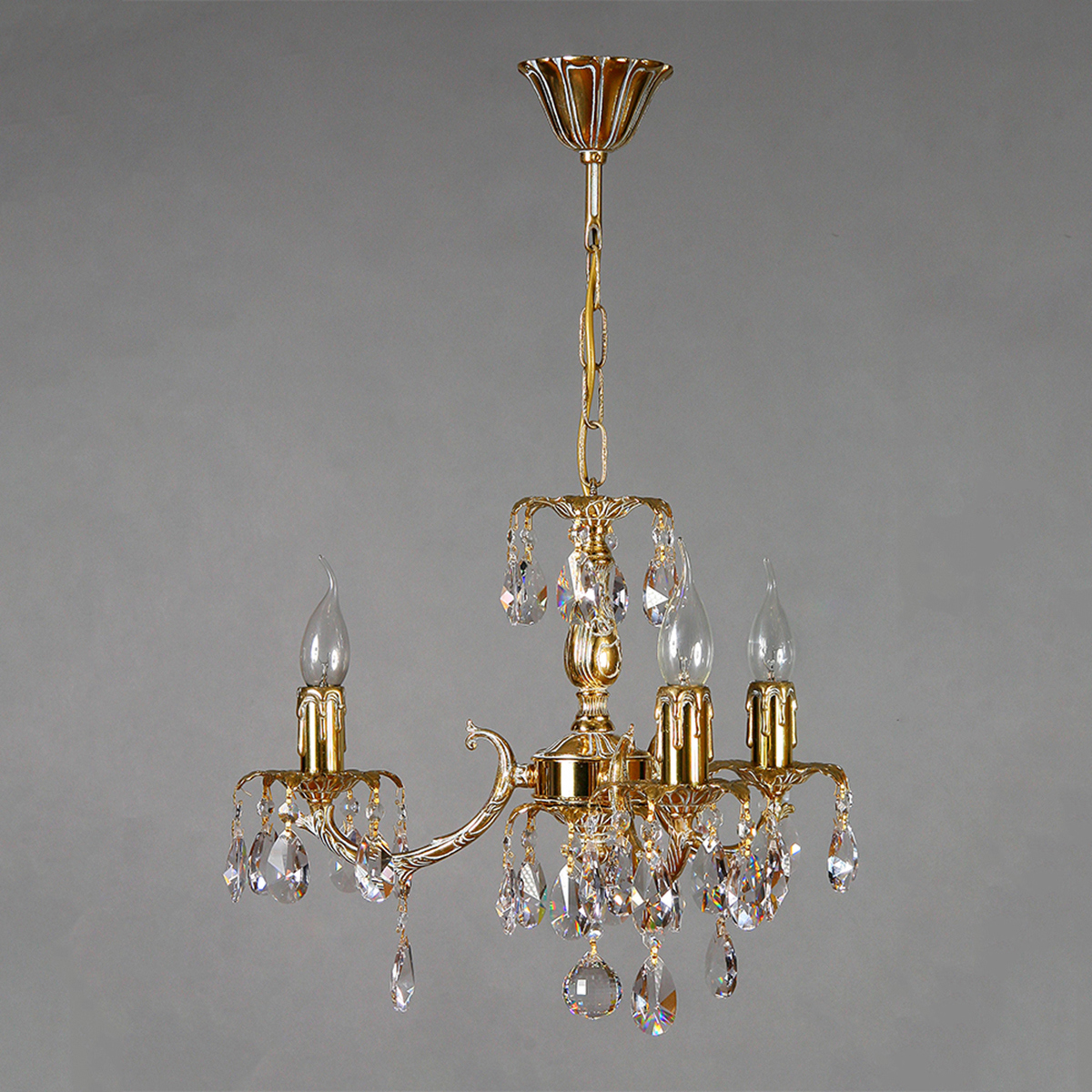 Изображение товара Люстра подвесная Mantra 2226-3_wp_tear_drop 6 м² тёплый белый коричневый стиль неоклассика