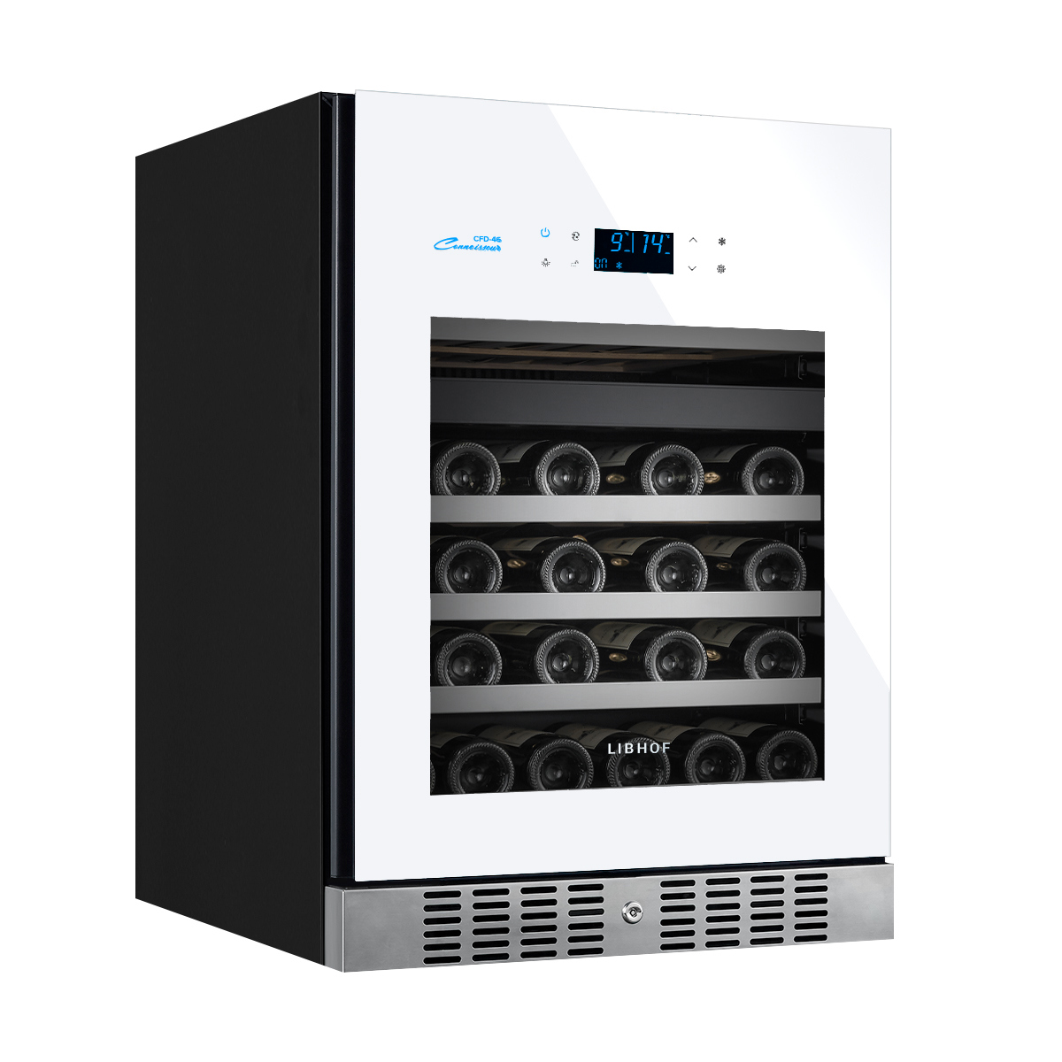 Изображение товара Винный шкаф Libhof Connoisseur CFD-46 встроенный 46 бутылок белый пластиковый