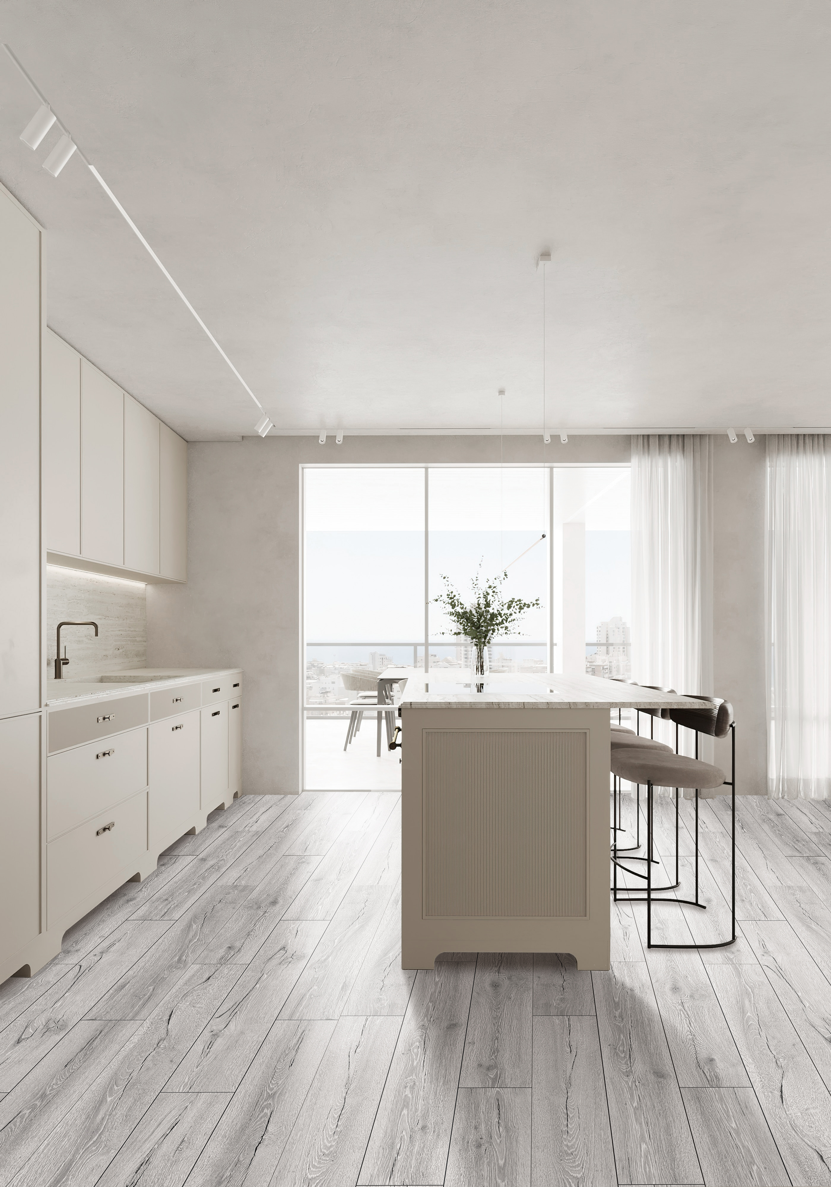 Изображение товара Ламинат Yildiz Stilo Seul 33 класс 8 мм с фаской 2.32 м² для жилых и коммерческих помещений