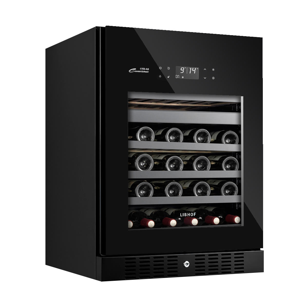 Изображение товара Винный шкаф Libhof Connoisseur CFD-46 для хранения 46 бутылок встроенный стильный дизайн