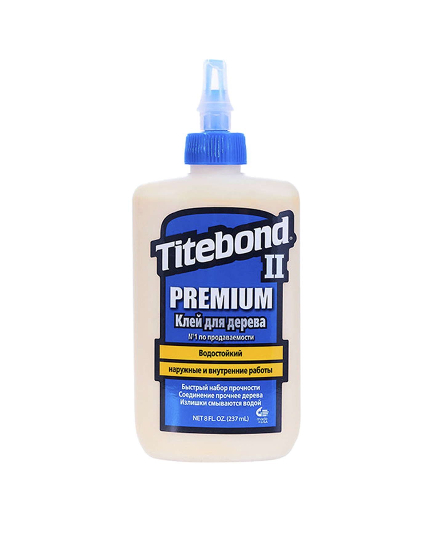 Изображение товара Клей столярный Titebond II Premium влагостойкий 237 мл