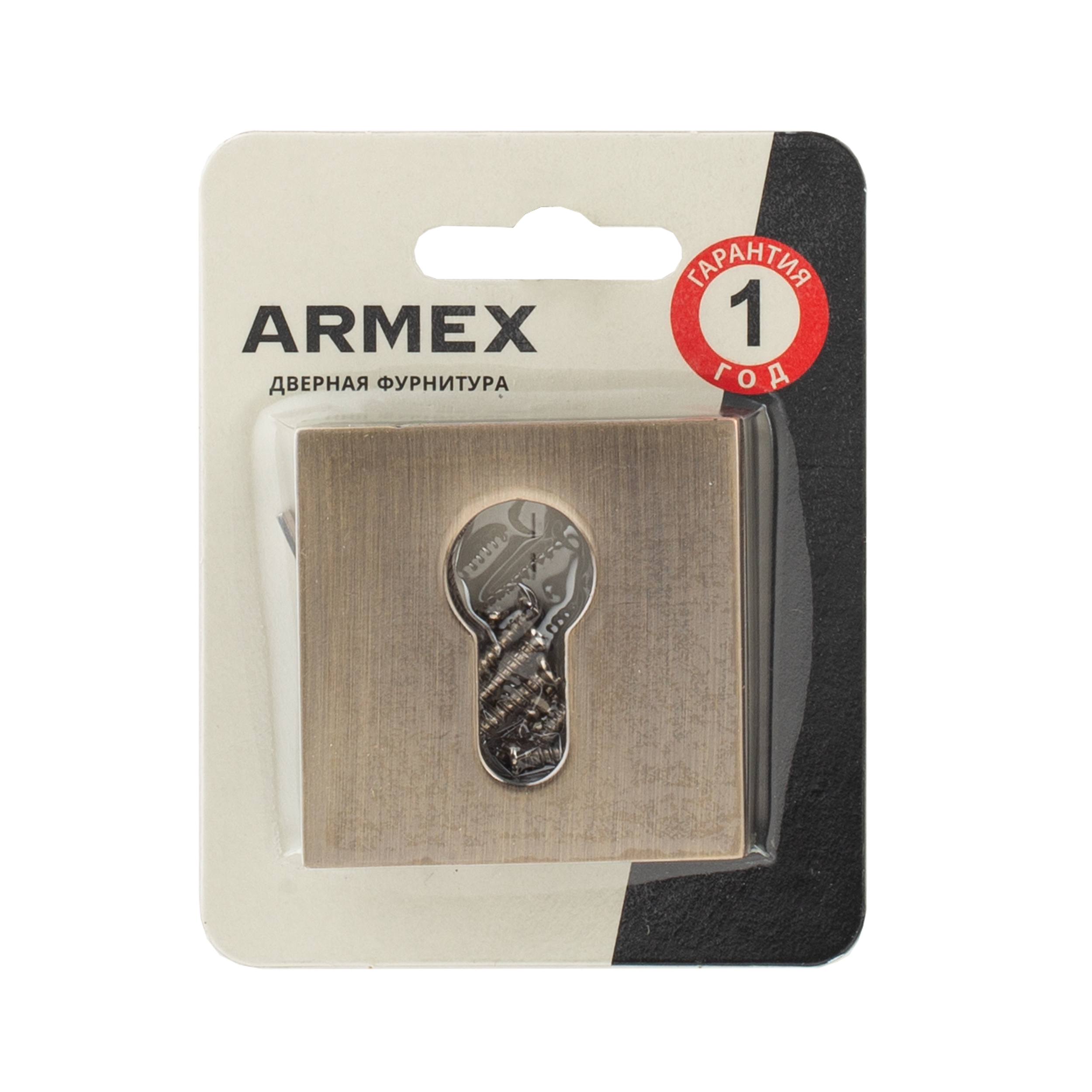 Накладка на цилиндр Armex DP-C-30 6x51 мм цвет бронза