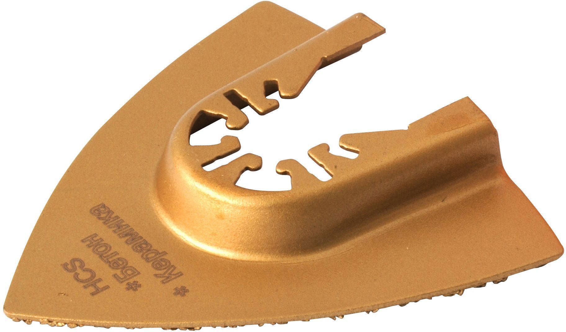 Изображение товара Насадка шлифовальная треугольная Elitech 1820.005800 для керамики 80 мм