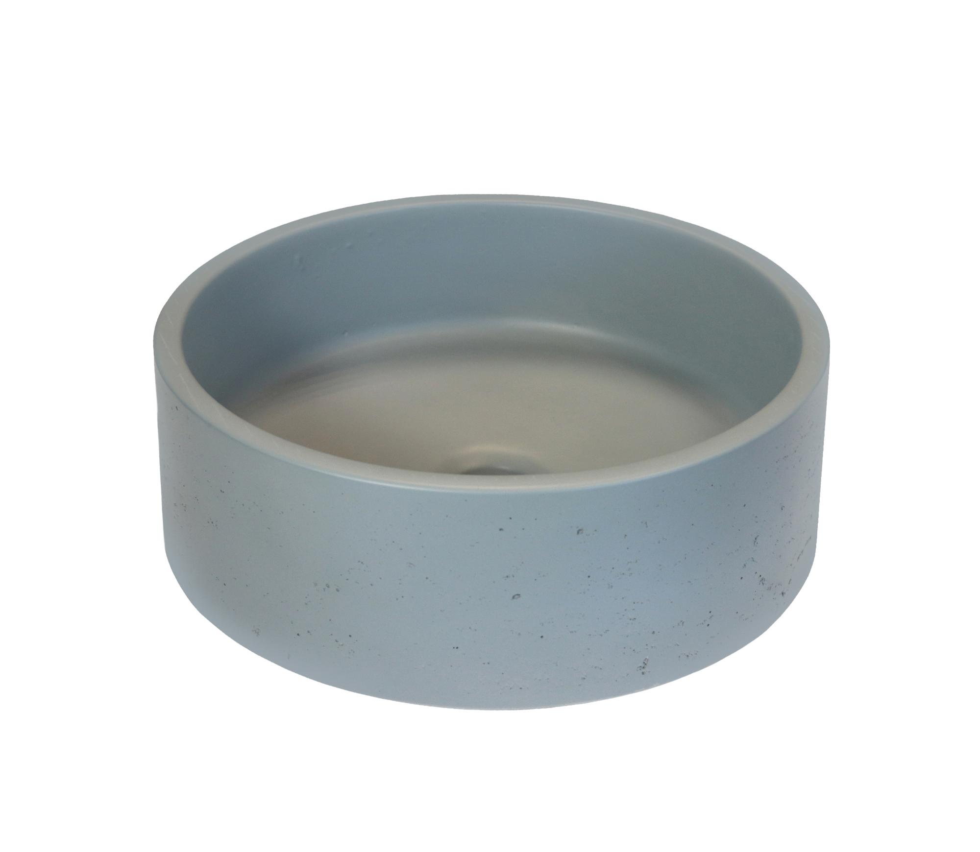 Изображение товара Раковина Round накладная 36x36 см цвет серый матовый