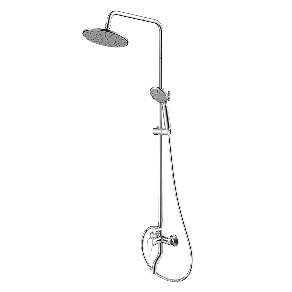 Изображение товара Душевая система Dorff Comfort Pl D0707920 со смесителем 1 режим цвет хром