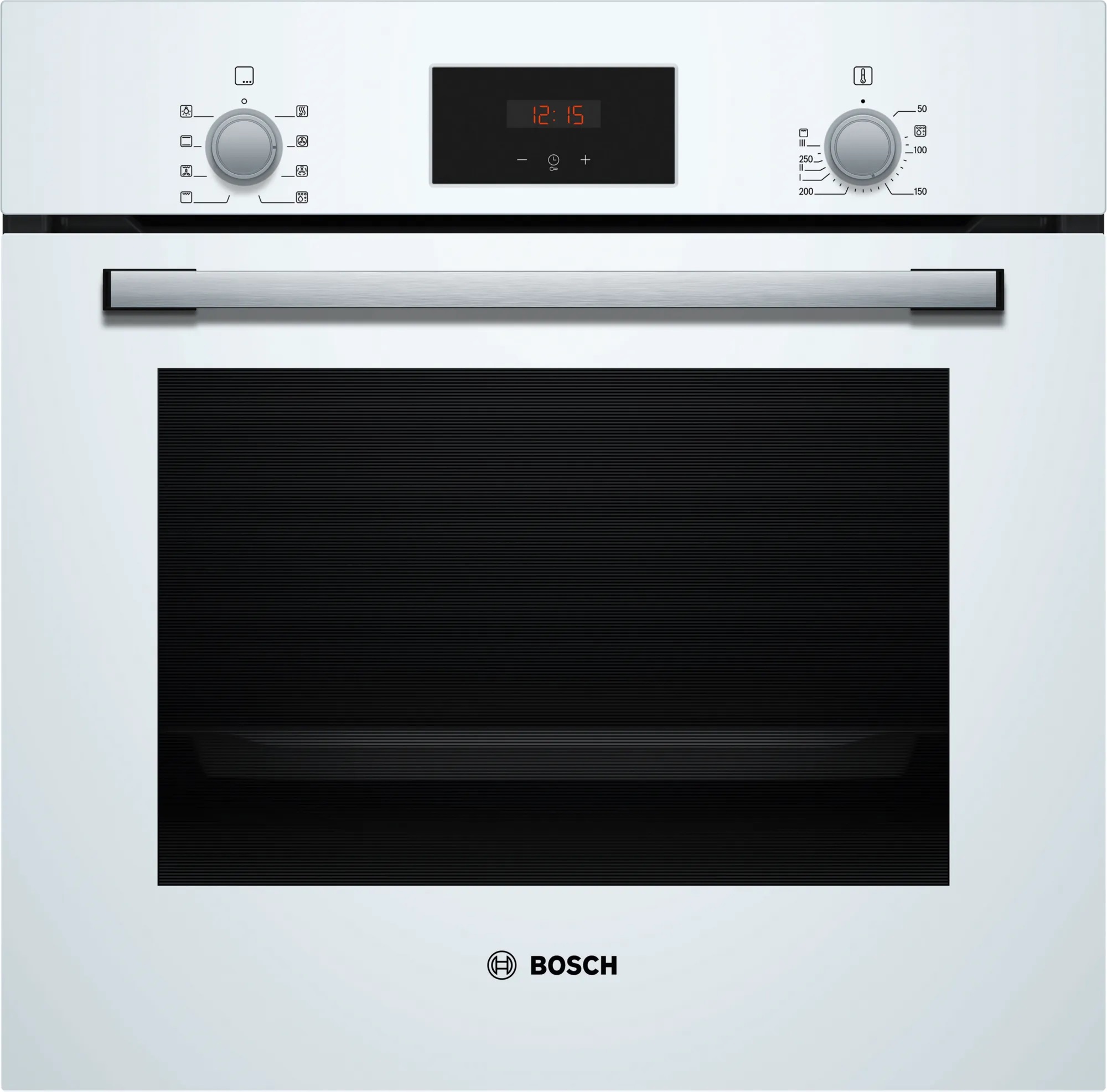Изображение товара Электрический встраиваемый духовой шкаф Bosch HI3B30 66л белый с дисплеем