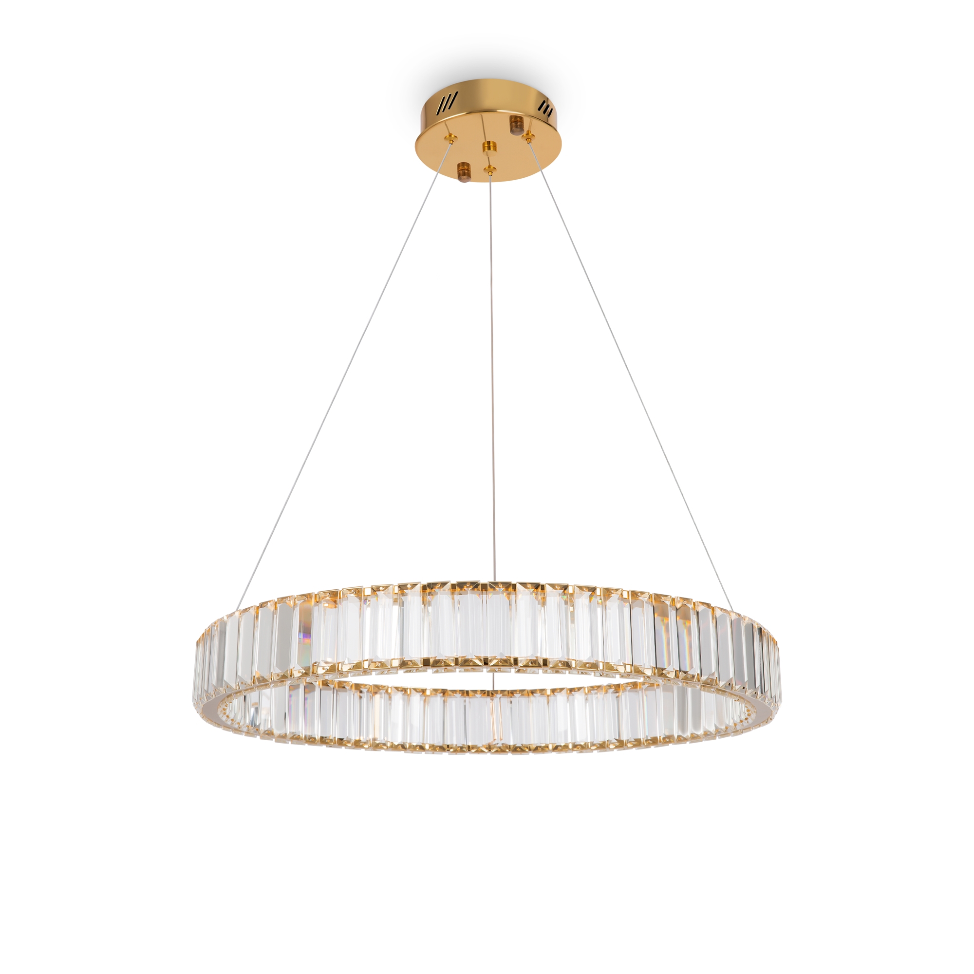 Изображение товара Люстра подвесная светодиодная Freya Fr5257pl-l25g с пультом и регулировкой света