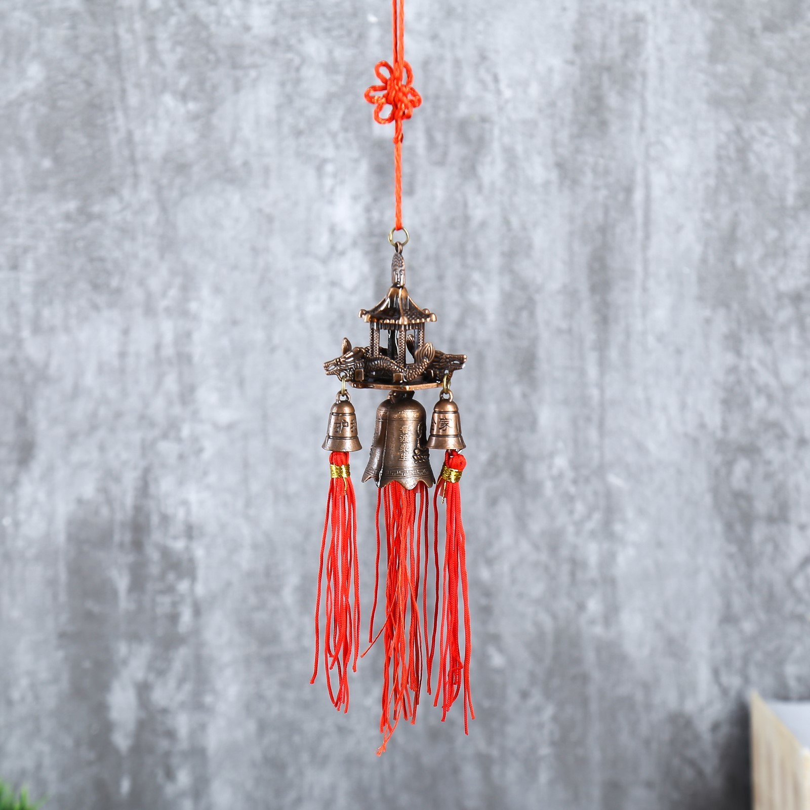 Изображение товара Подвеска интерьерная колокольчик "Защита от сглаза" на подвеске