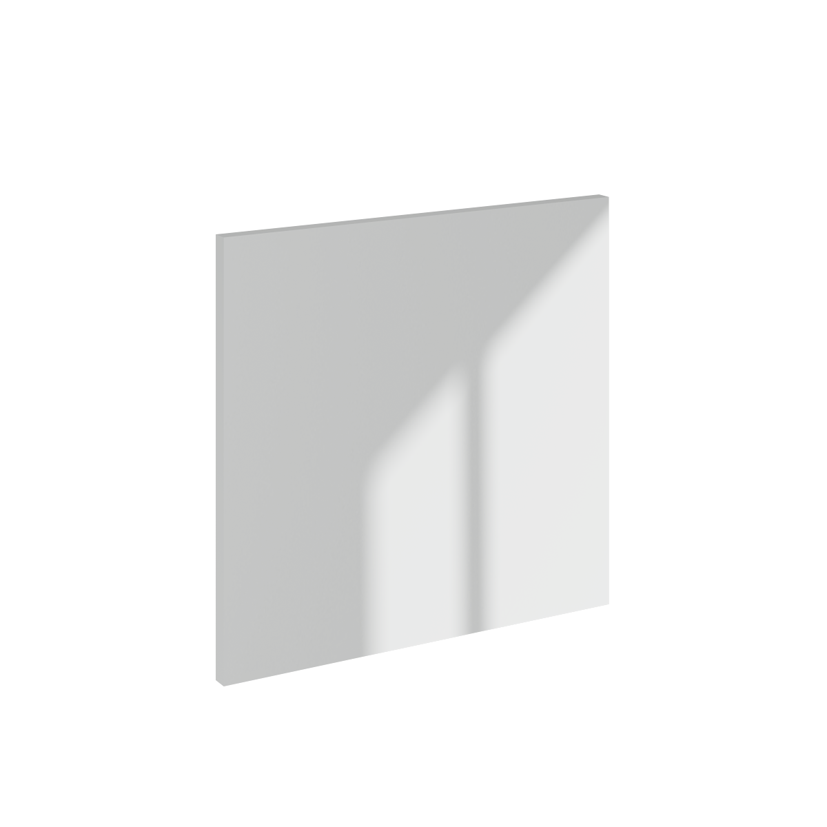 Изображение товара Фасад для кухонного ящика Аша 39.7x38.1 см Delinia ID ЛДСП цвет серебро