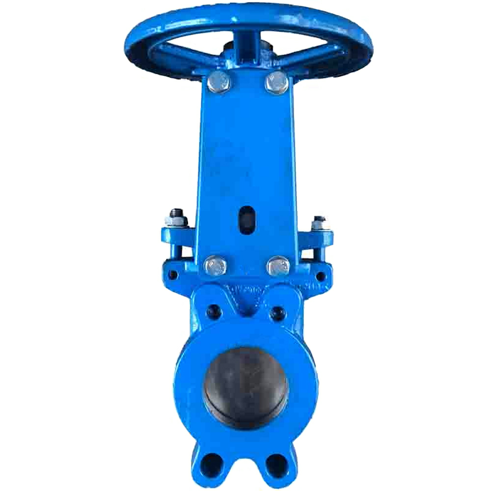 Изображение товара Задвижка шиберная DN.ru Ду200 Ру16 чугун с металлическим уплотнением