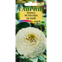 Изображение товара Семена цветов Гавриш цинния Исполин белый