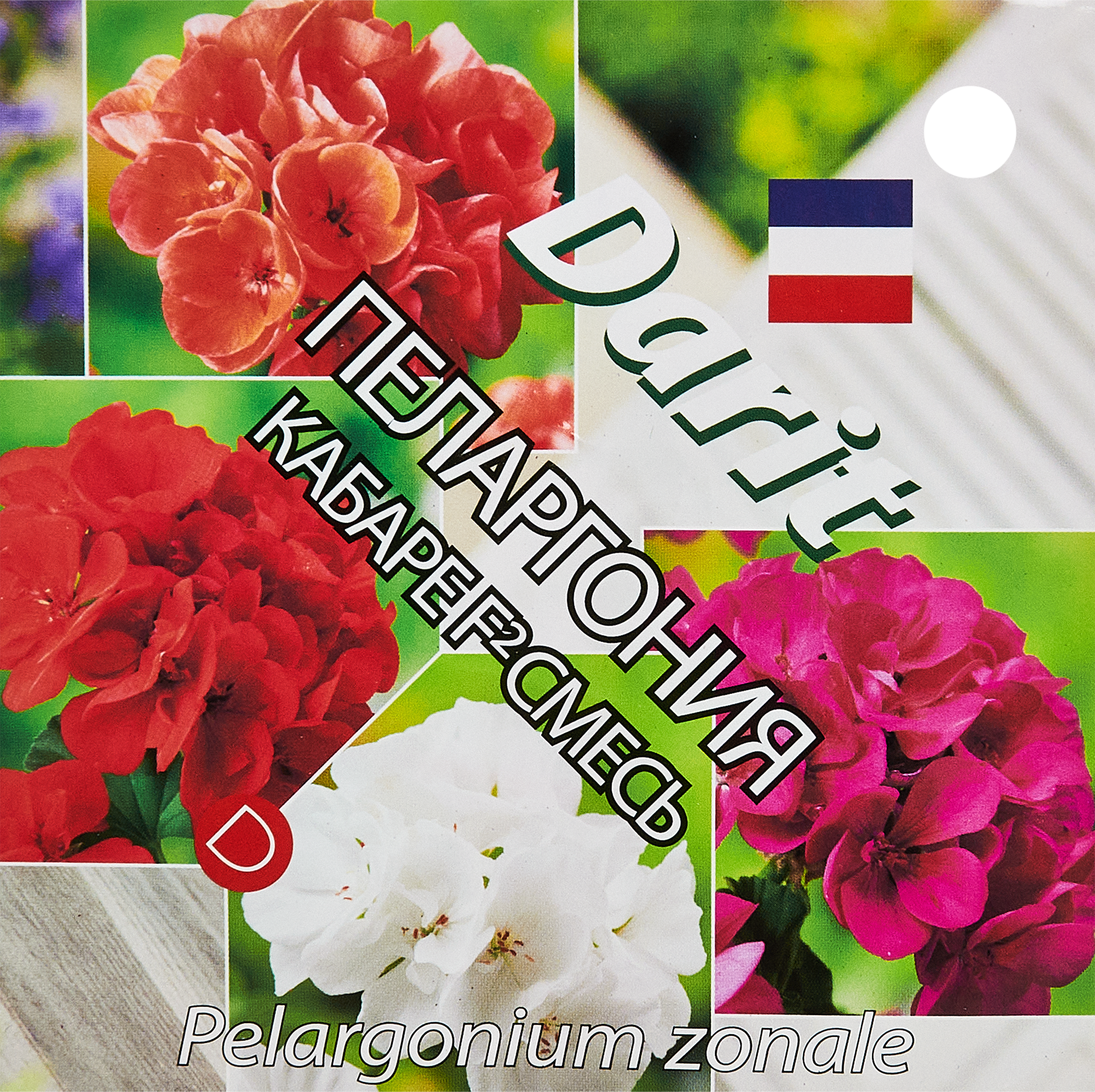 Изображение товара Семена цветов Дарит пеларгония Кабаре микс F2 4 шт.