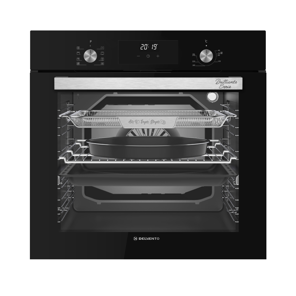 Изображение товара Электрический встроенный духовой шкаф Delvento V6ES68011 59.5x59.5x56.5 см черный