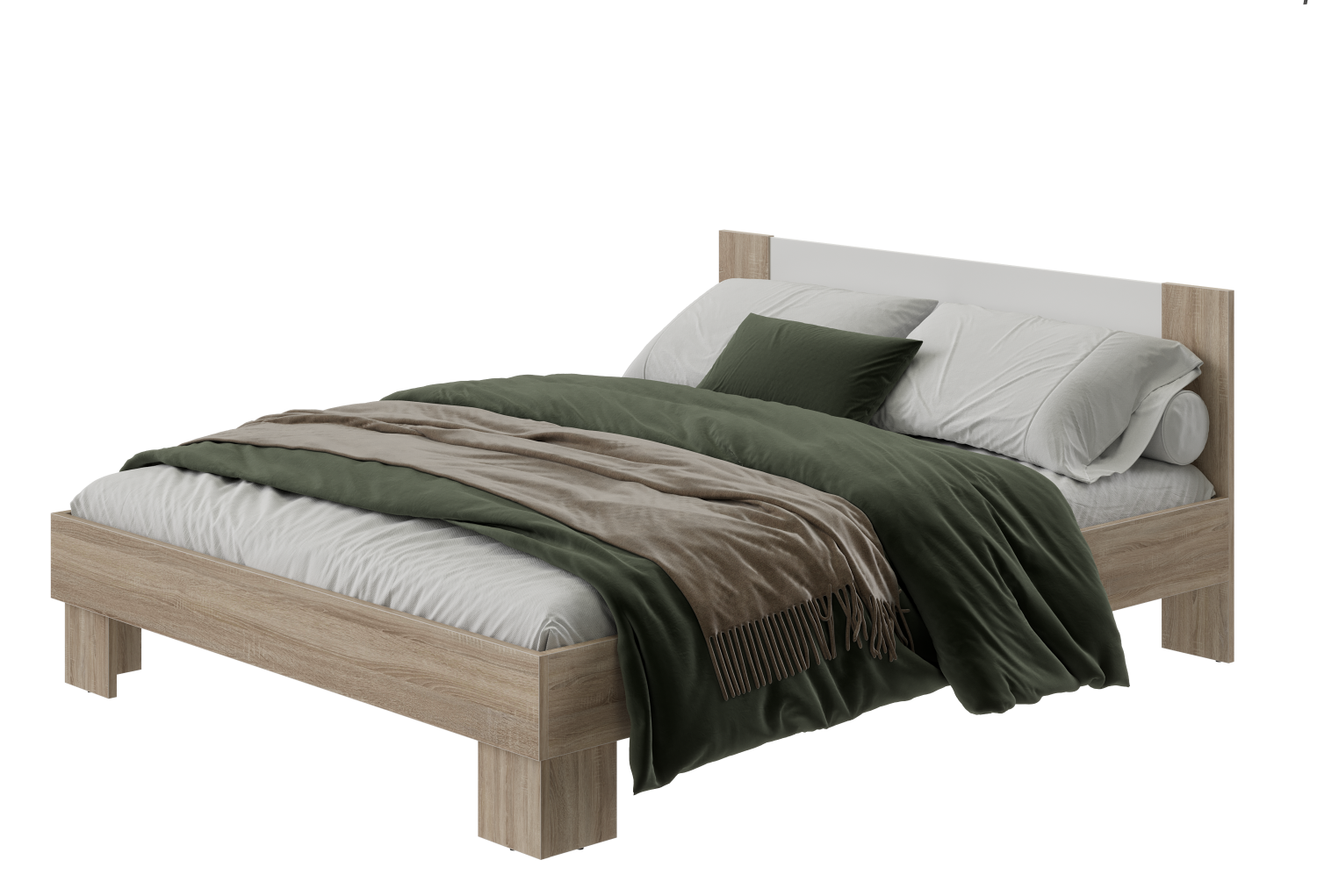 Изображение товара Кровать Lazurit Мартина 4043 белая 160x200 см