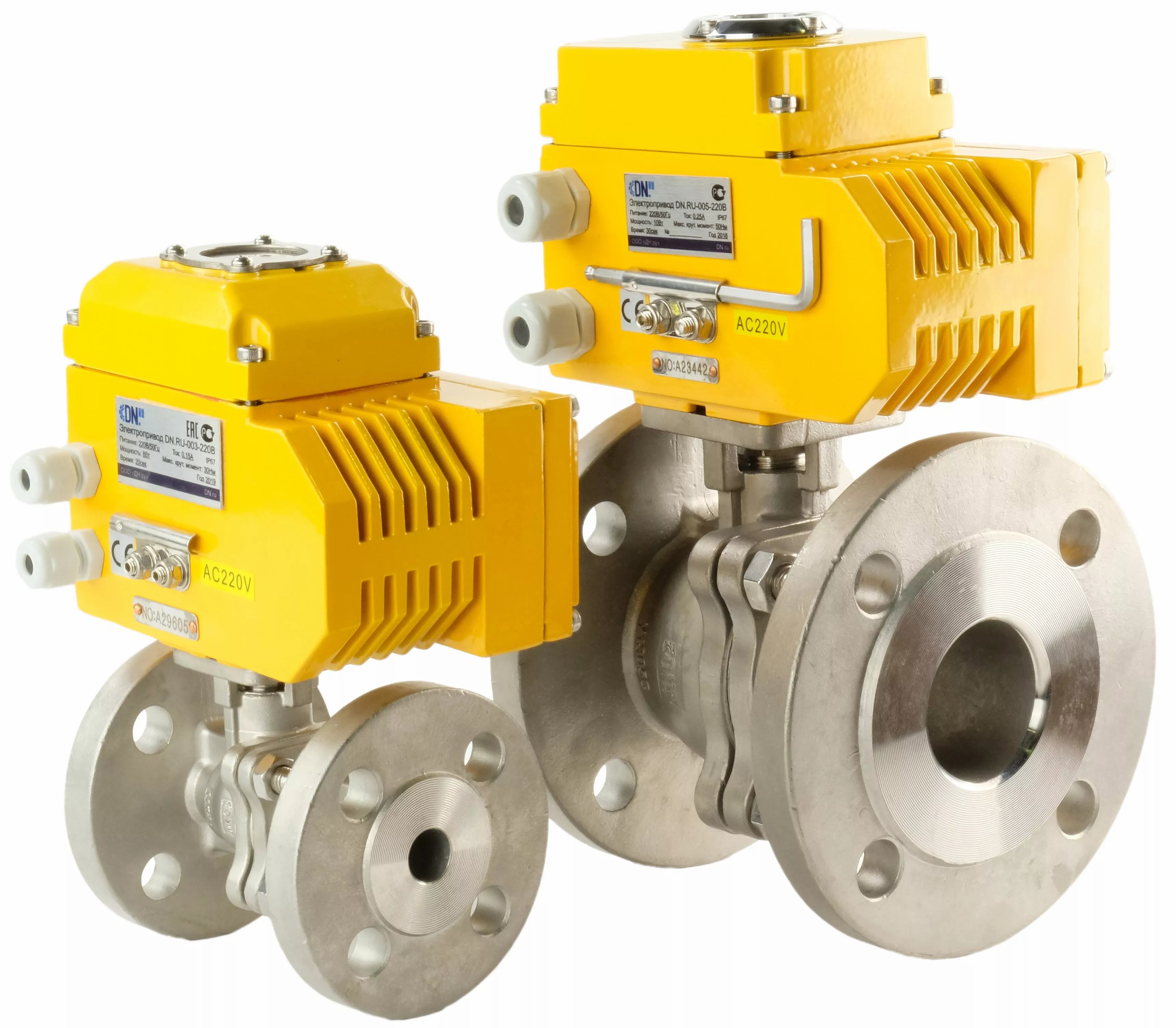 Изображение товара Кран шаровой полнопроходной Dn.ru D160-04823 Ду150 Ру16 6" сталь серый