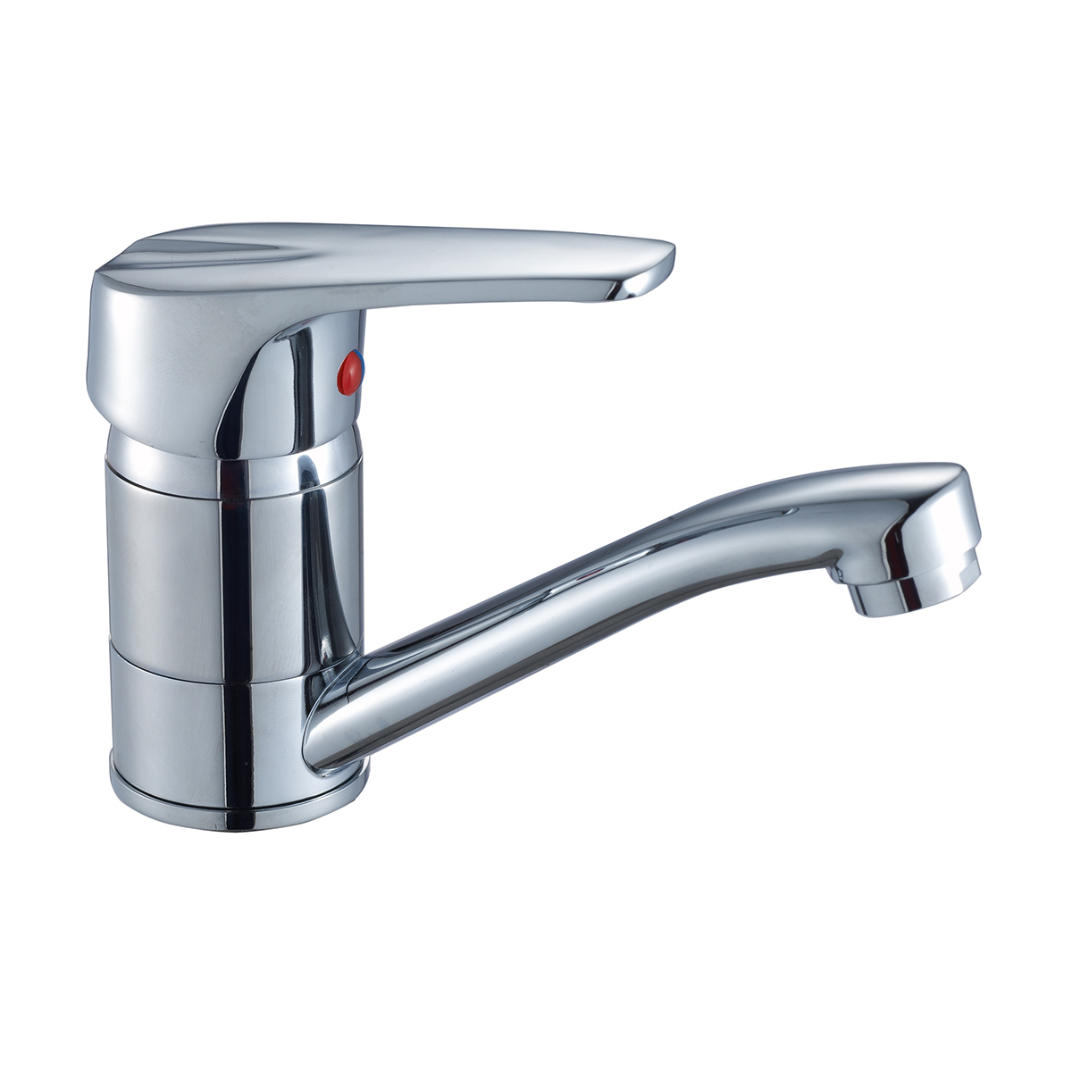 Изображение товара Смеситель для раковины Rossinka Silvermix D40-22 однорычажный цвет хром