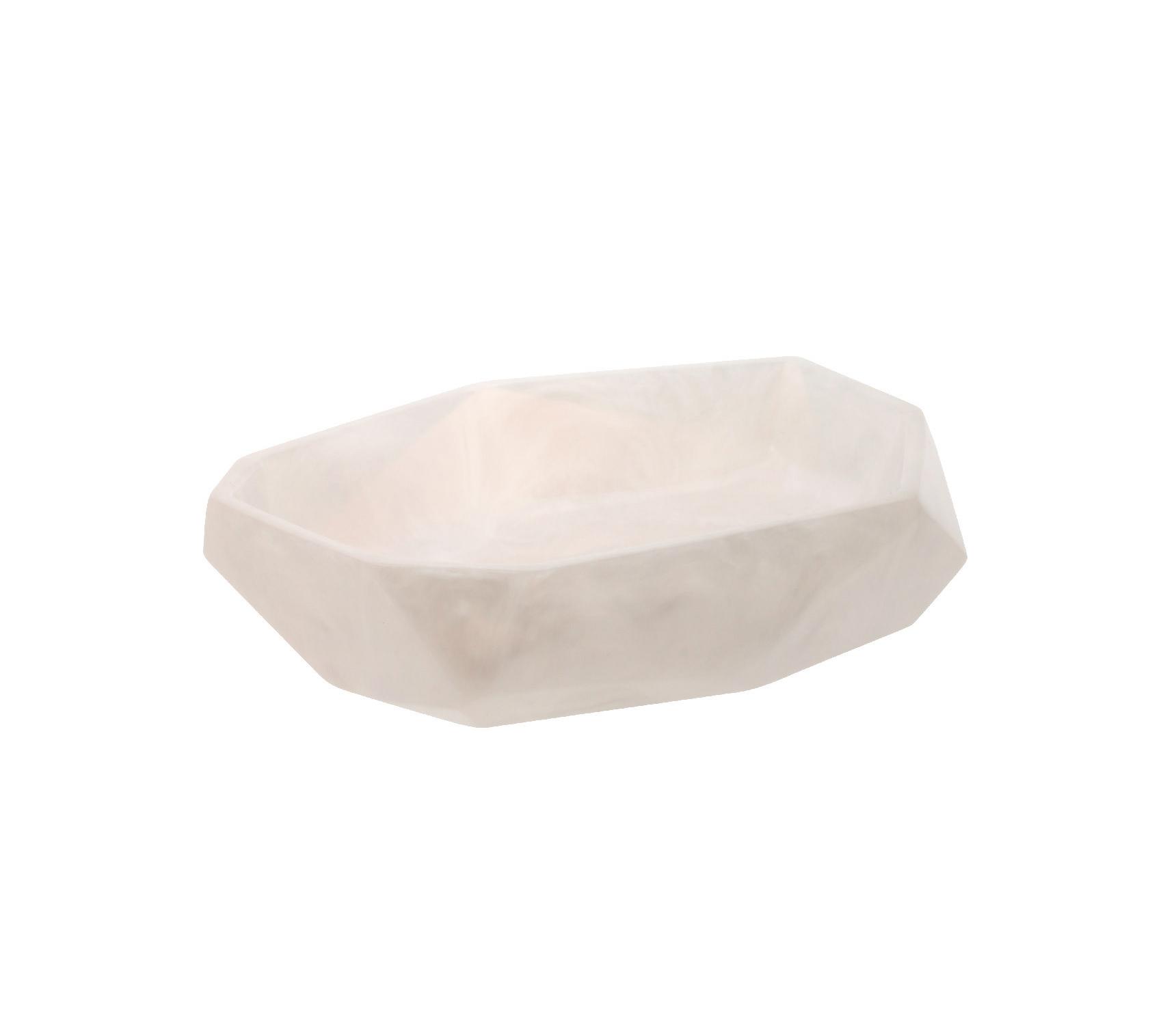 Изображение товара Мыльница Fixsen Gloss FX-701-4 из полирезина белая для ванной комнаты