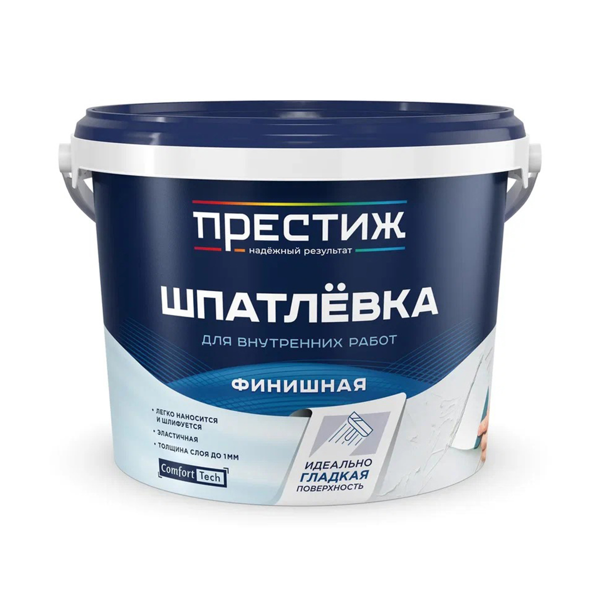 Изображение товара Финишная шпатлевка Престиж бесцветный 14кг