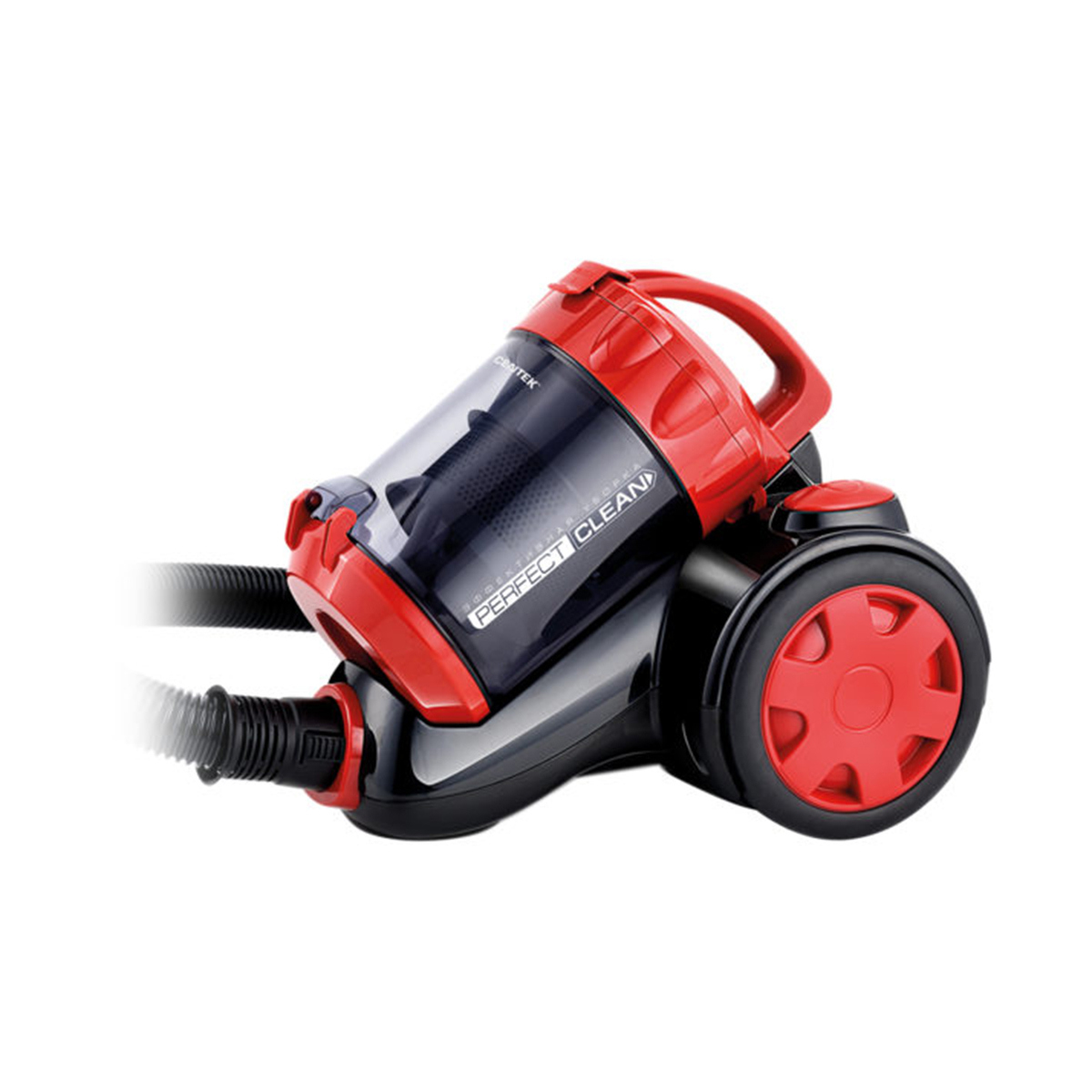 Изображение товара Пылесос с контейнером Centek CT-2528 Red 2000 Вт, циклоний, мощный, маневренный