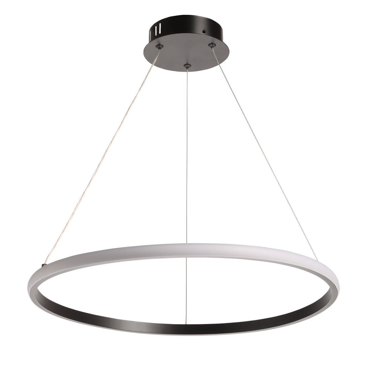 Изображение товара Светильник подвесной светодиодный De city Оскар 510012301 с пультом управления 18 м² регулируемый цвет света RGB цвет черный