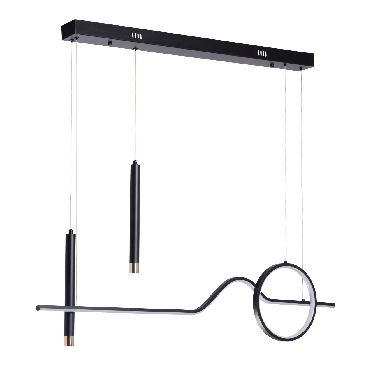 Изображение товара Светильник подвесной светодиодный De city Оскар с пультом управления RGB 18 м²