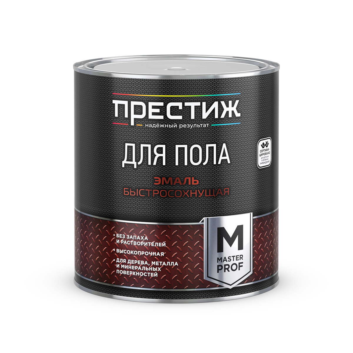 Изображение товара Эмаль для бетонного пола Престиж 264282 быстросохнущая цвет коричневый полуглянцевый 2.8 л Изображение товара Эмаль для бетонного пола Престиж 264282 быстросохнущая цвет коричневый полуглянцевый 2.8 л