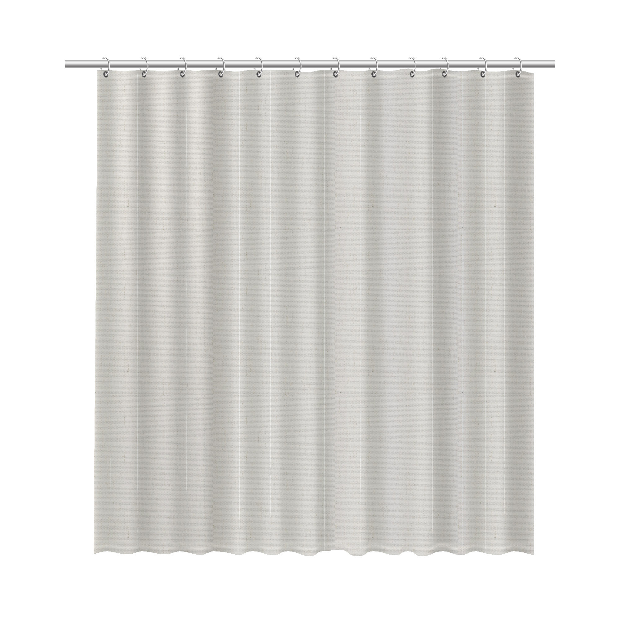 Изображение товара Штора для ванной Fixsen Village FX-1513 180x200 см бежевый полиэстер