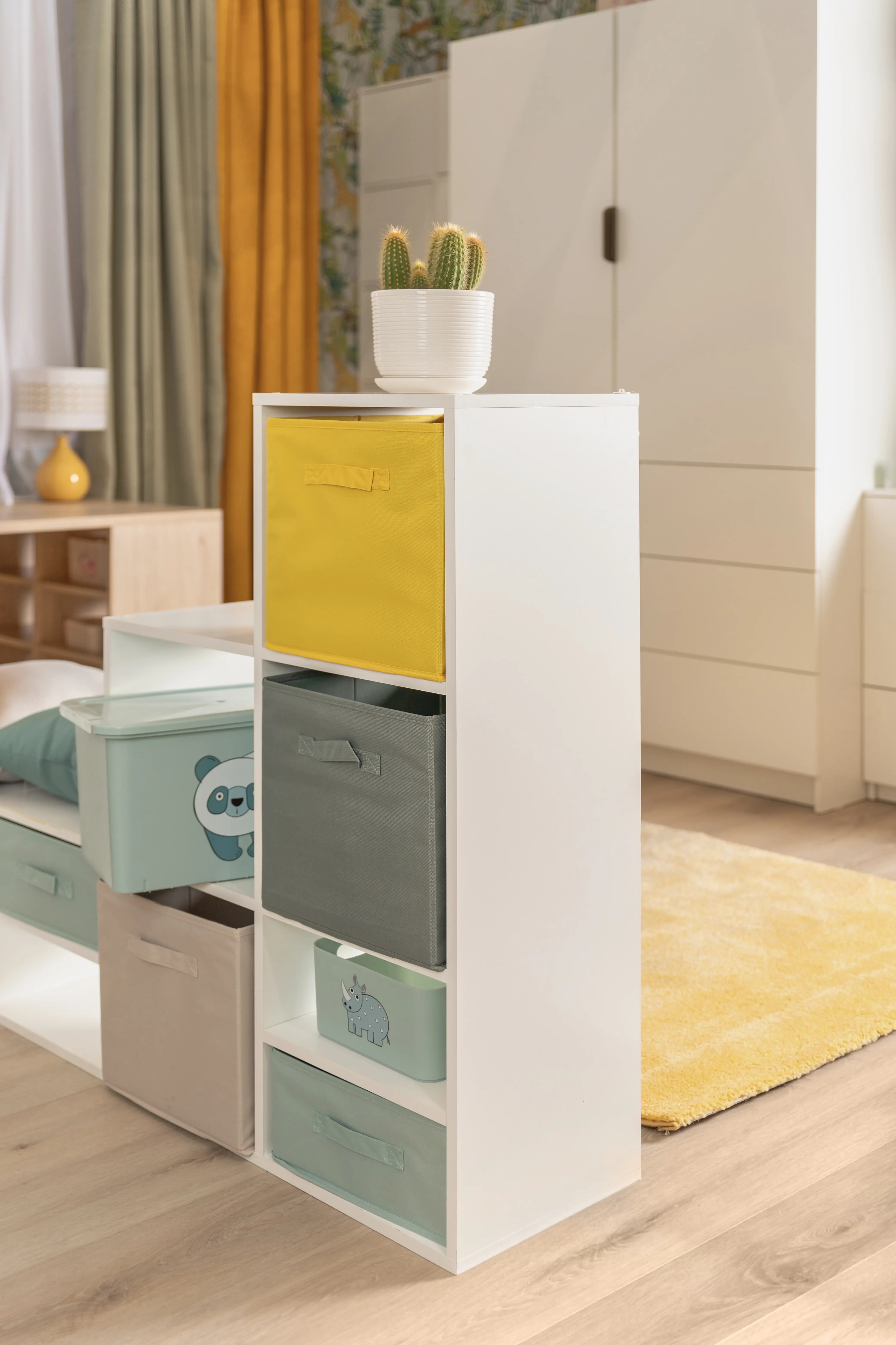 Короб Spaceo KUB Granit 31x31x31 см 29.7 л полиэстер цвет графитовый - 5