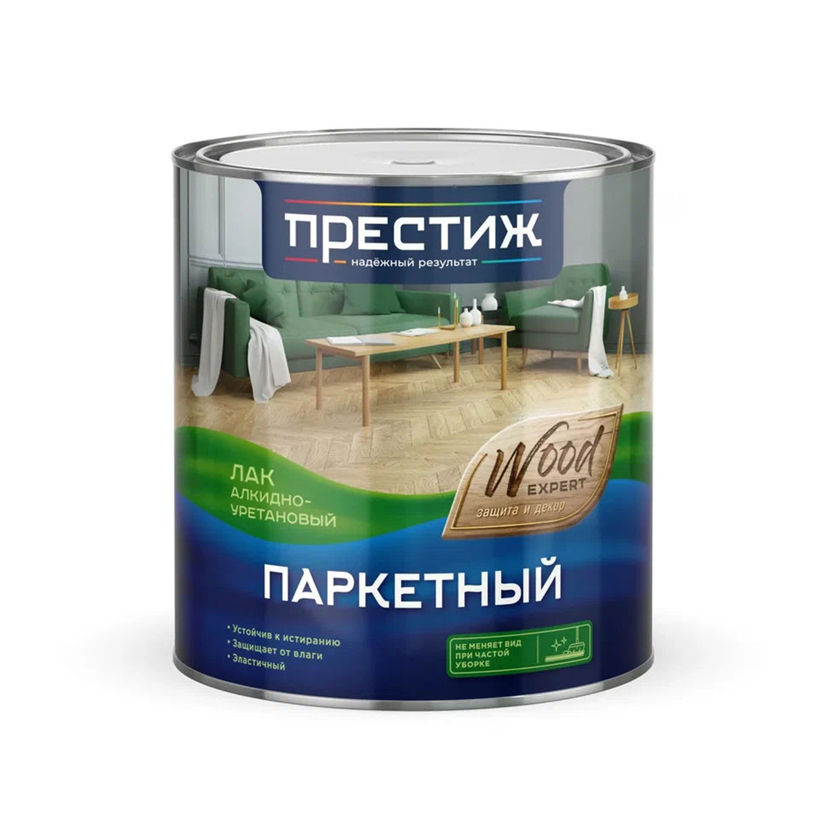 Изображение товара Глянцевой паркетный лак Престиж для деревянных поверхностей 2,5 л