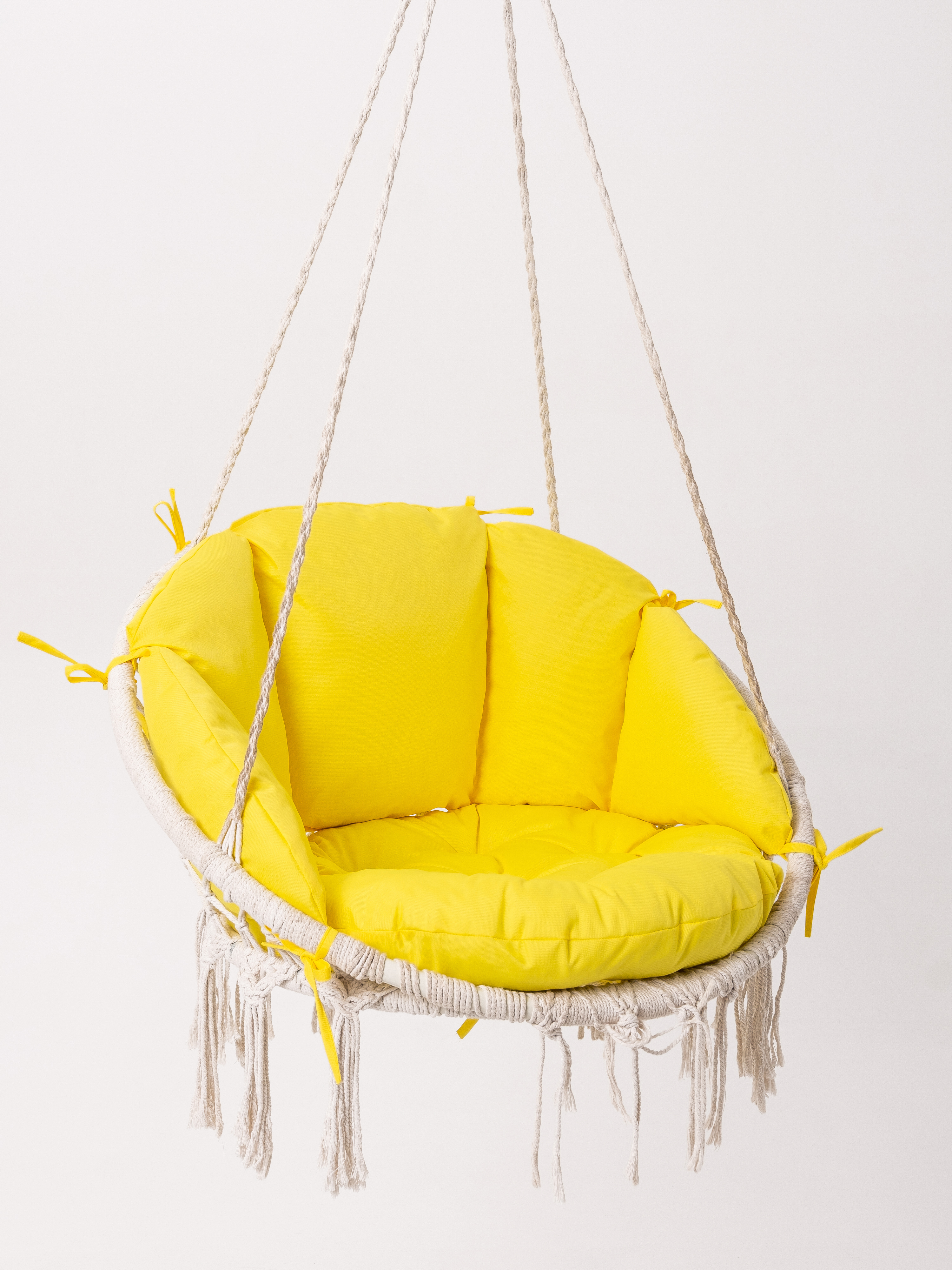 Изображение товара Подушка для подвесного кресла Уйвот НаборЖелтый, 140x60 см, цвет желтый