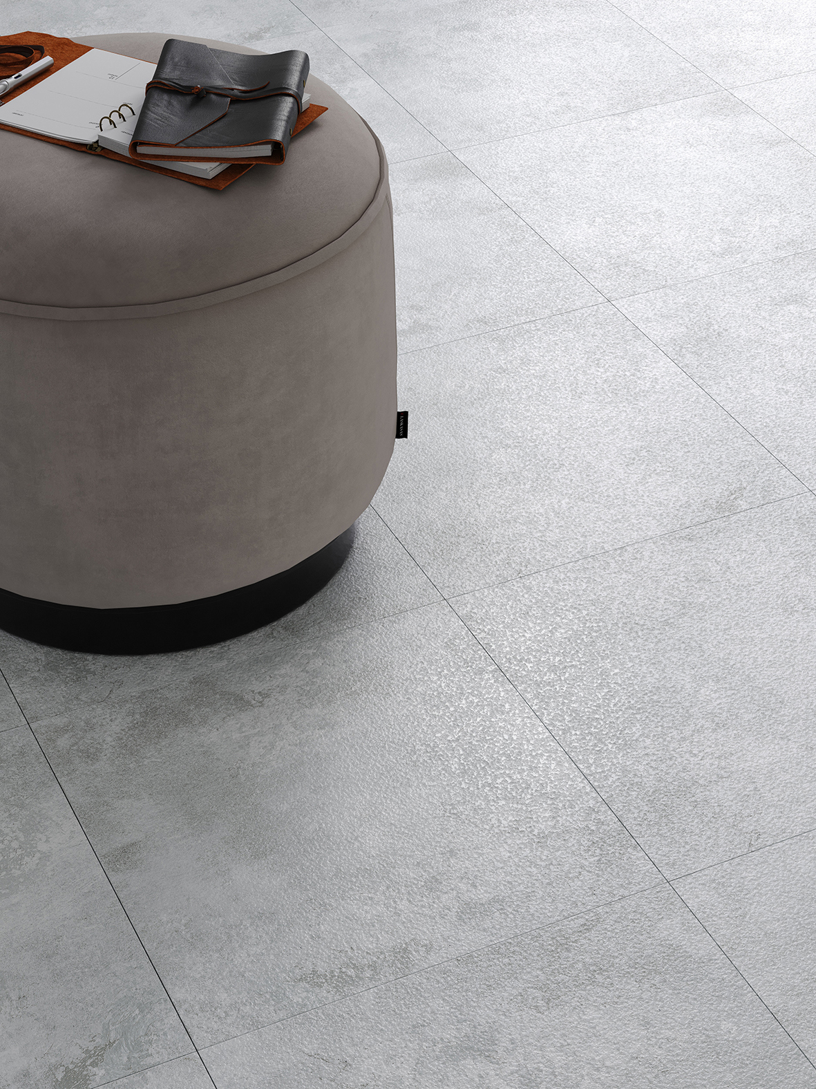 Изображение товара Керамогранит Progress Grotto Ice 45x45 см серый