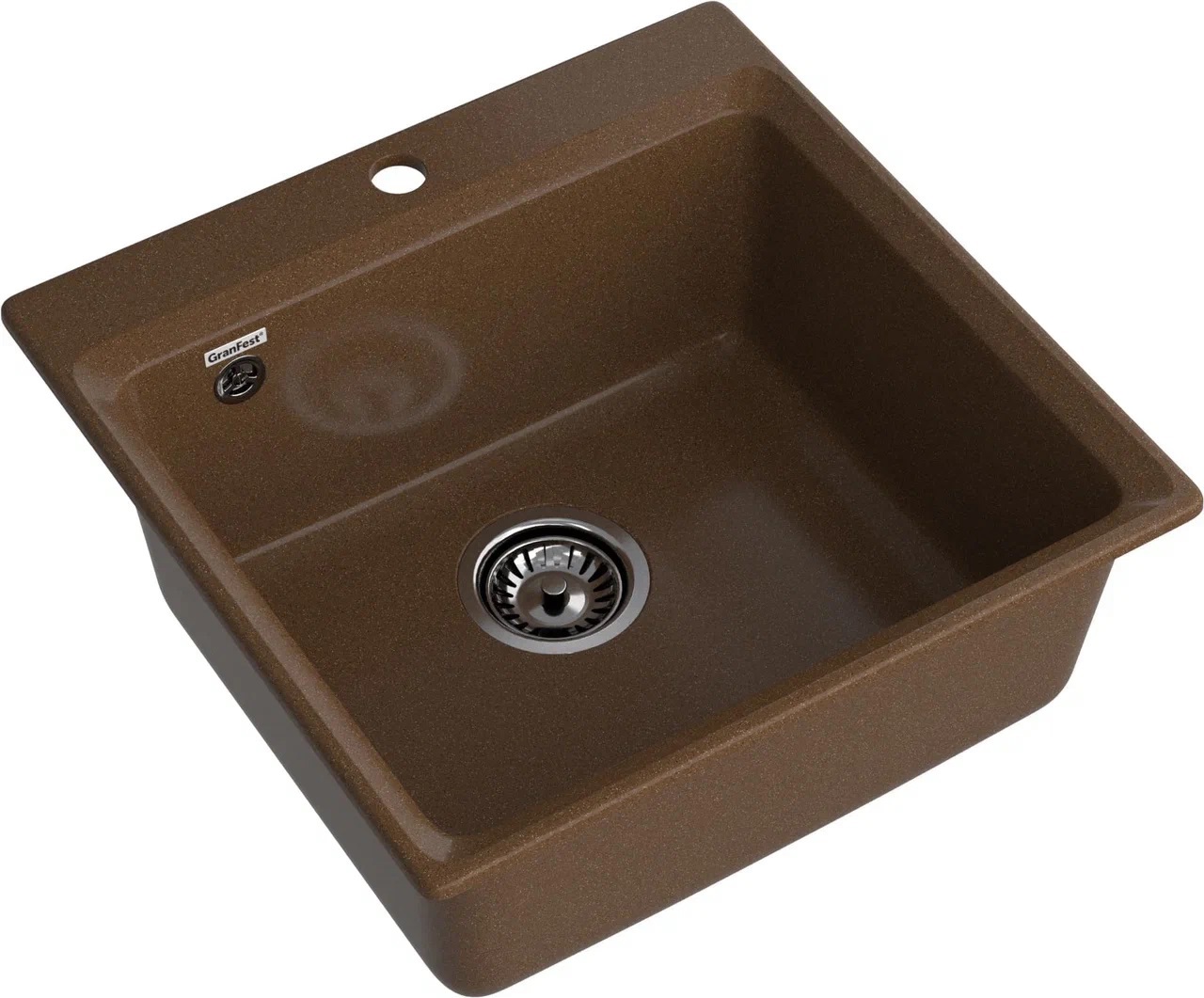 Изображение товара Врезная кухонная мойка Granfest LV-510 51x50x20 см искусственный камень терракота