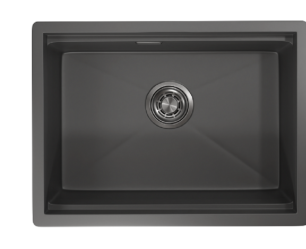 Изображение товара Накладная мойка Granula KS-6045U 44.5x60x23.5 см нержавеющая сталь цвет темно-серый