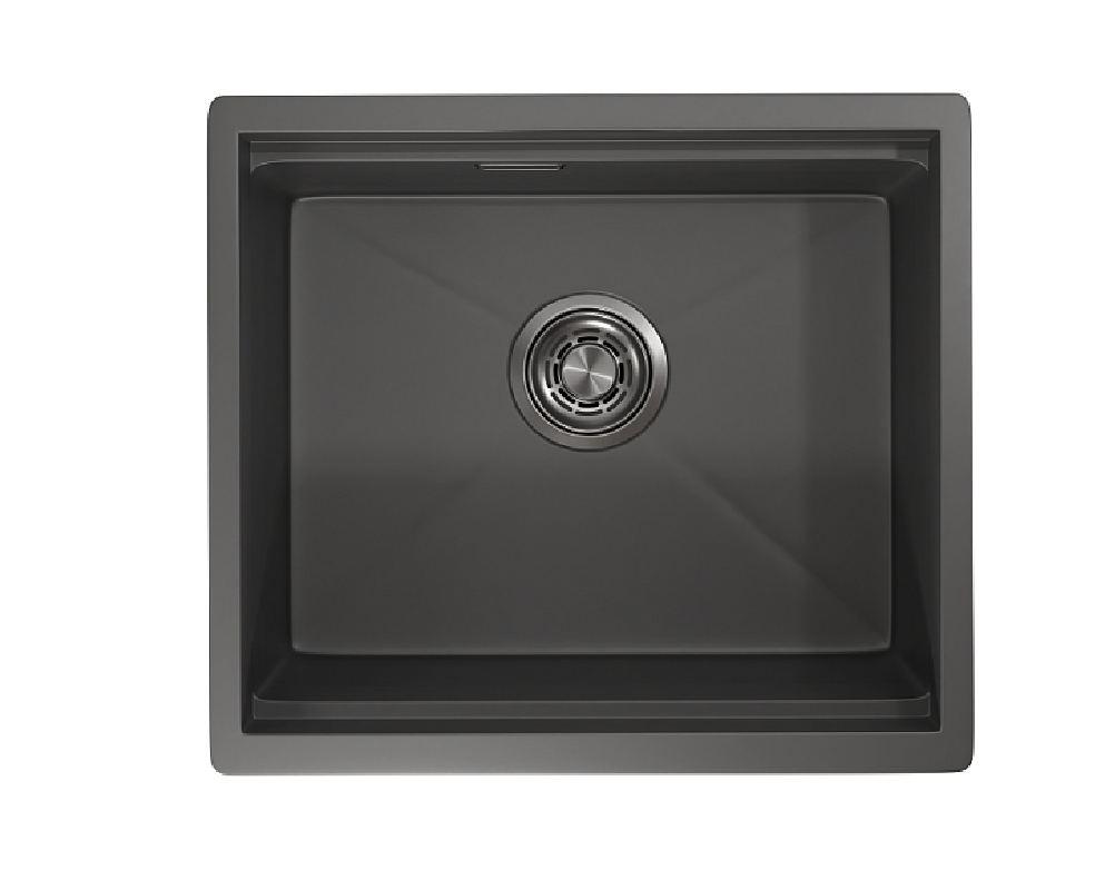 Изображение товара Granula KS-5045U: мойка под столешницу 44.5x50 см графит матовый
