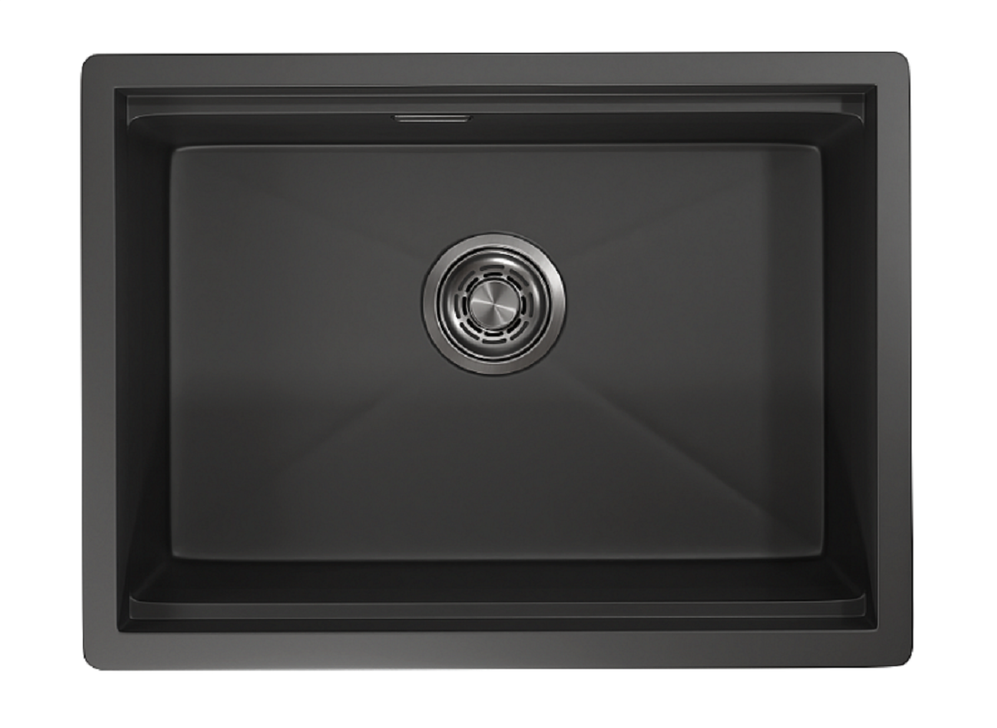 Изображение товара Кухонная мойка Granula KS-6045U из нержавеющей стали черный матовый