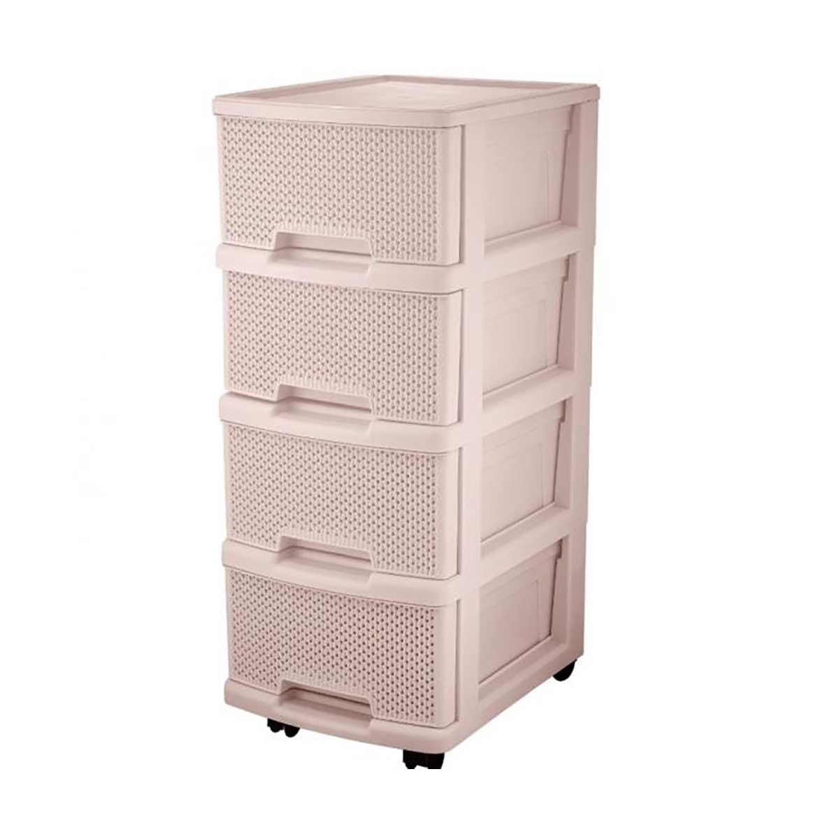 Изображение товара Комод Keeplex KL379422005 4 ящика 37x30x69 см бежевый
